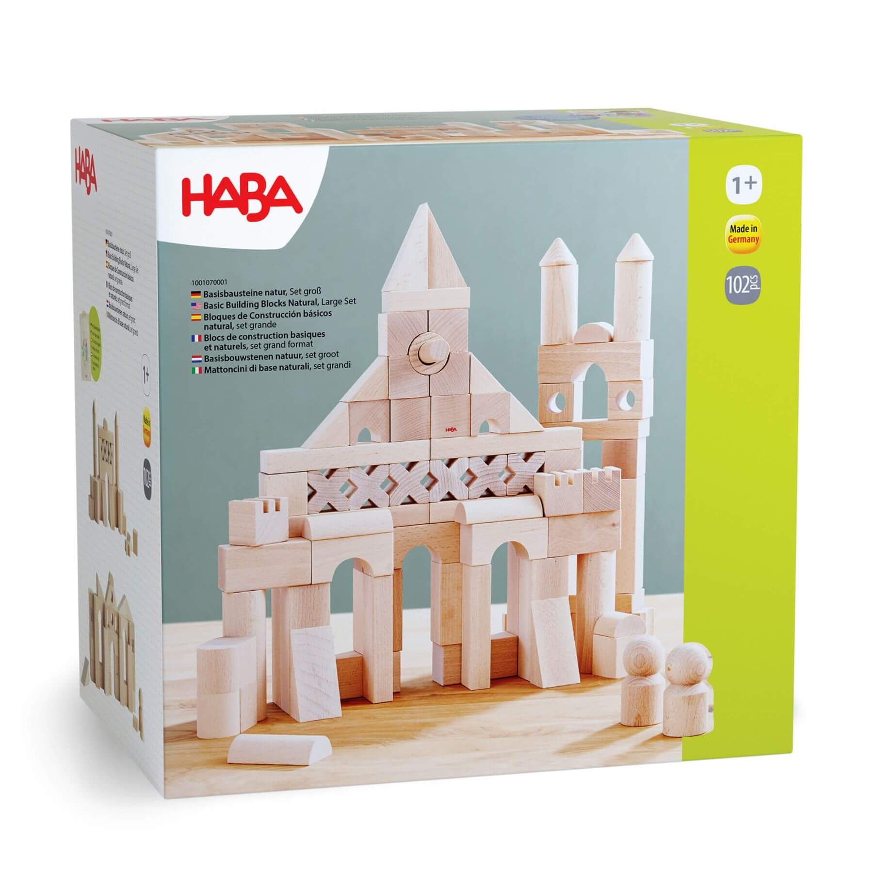 Packaged HABA Building Blocks 102 Piece