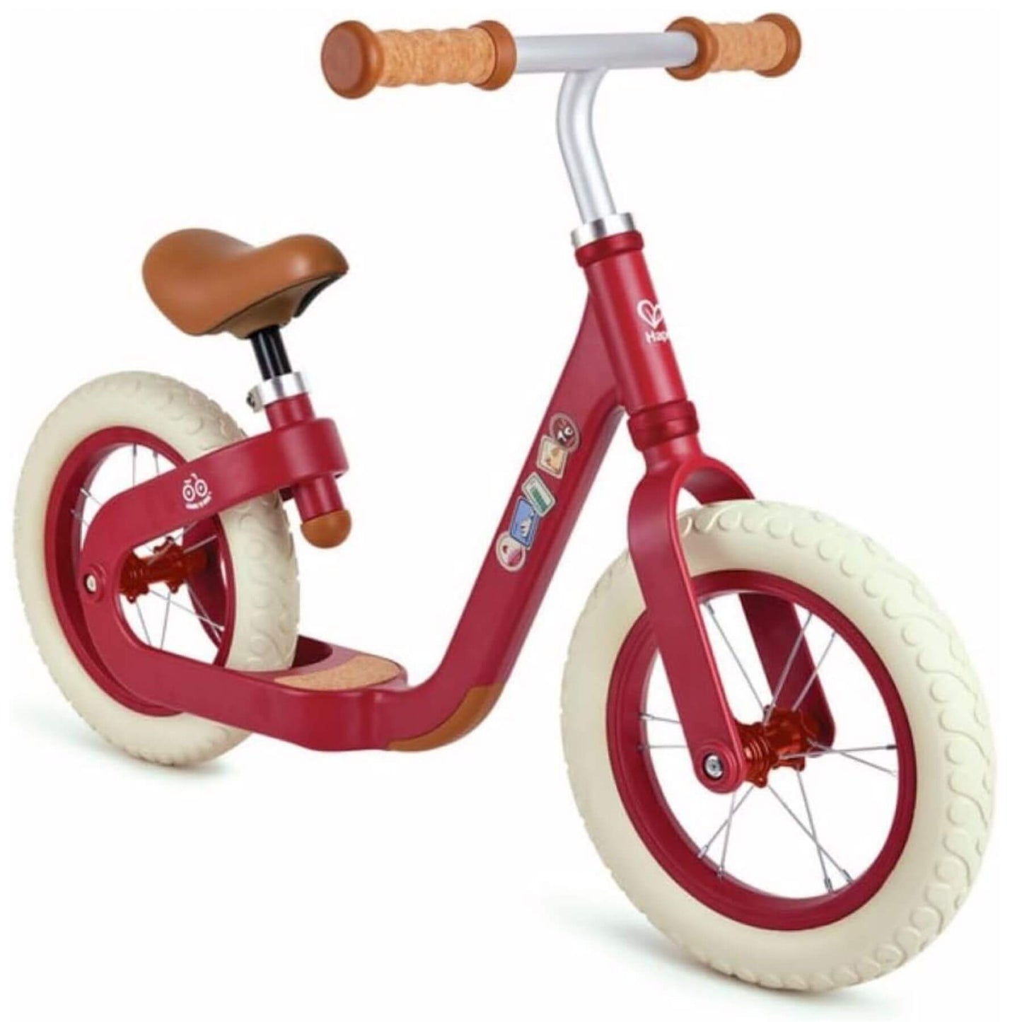 Hape Learn to Ride Balance Bike Red
