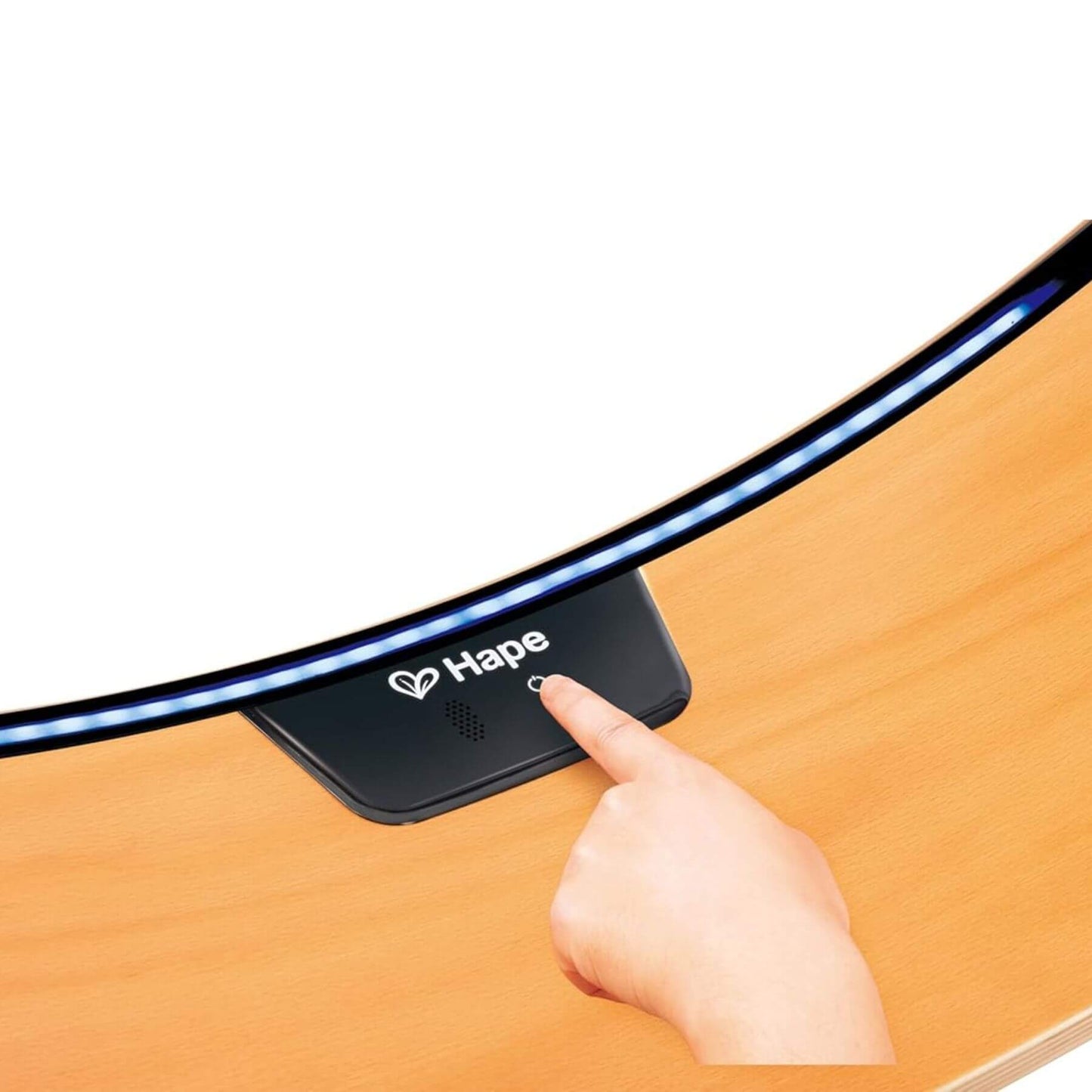 Close-up of Hape Light Up Balance Board
