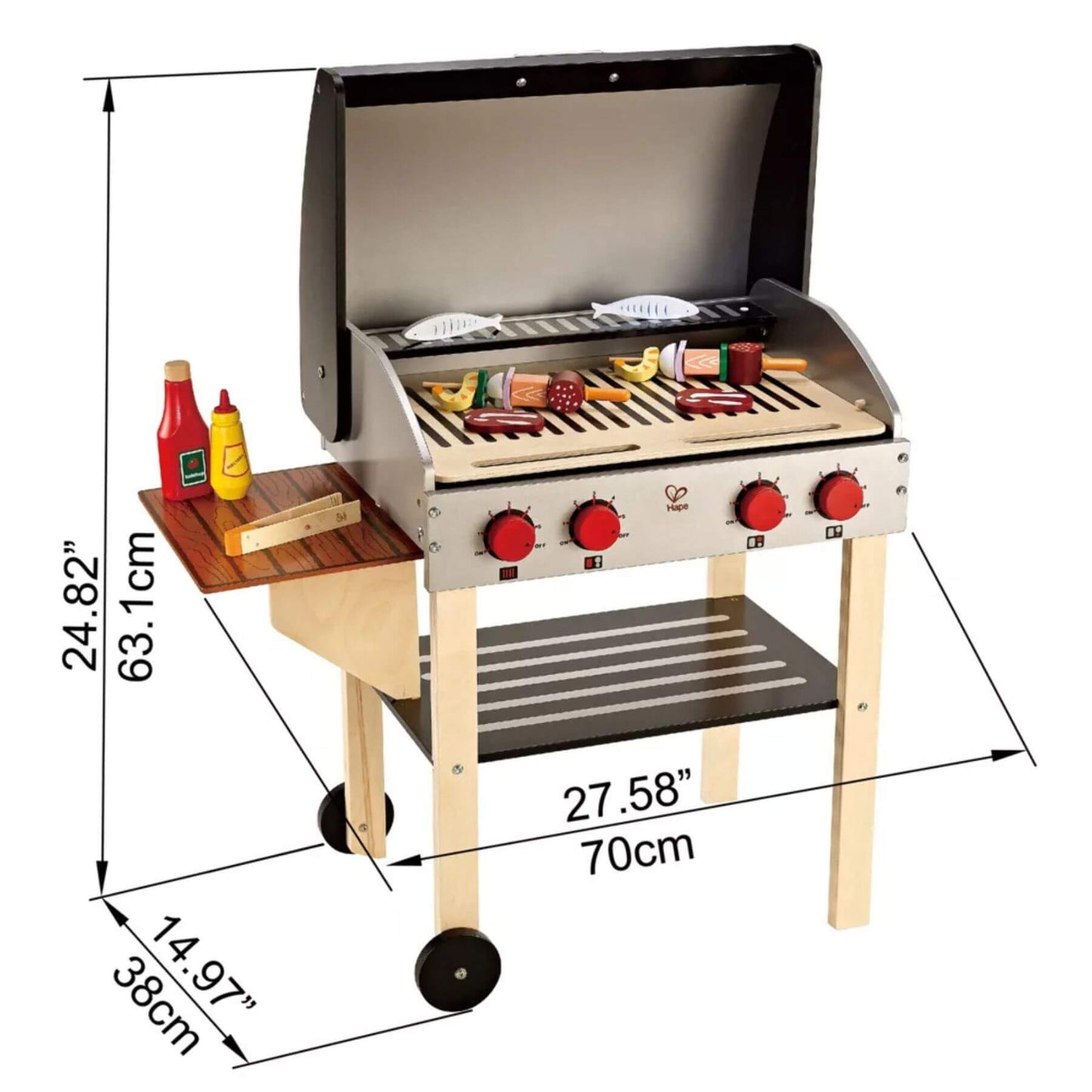Hape Gourmet Grill (with food)