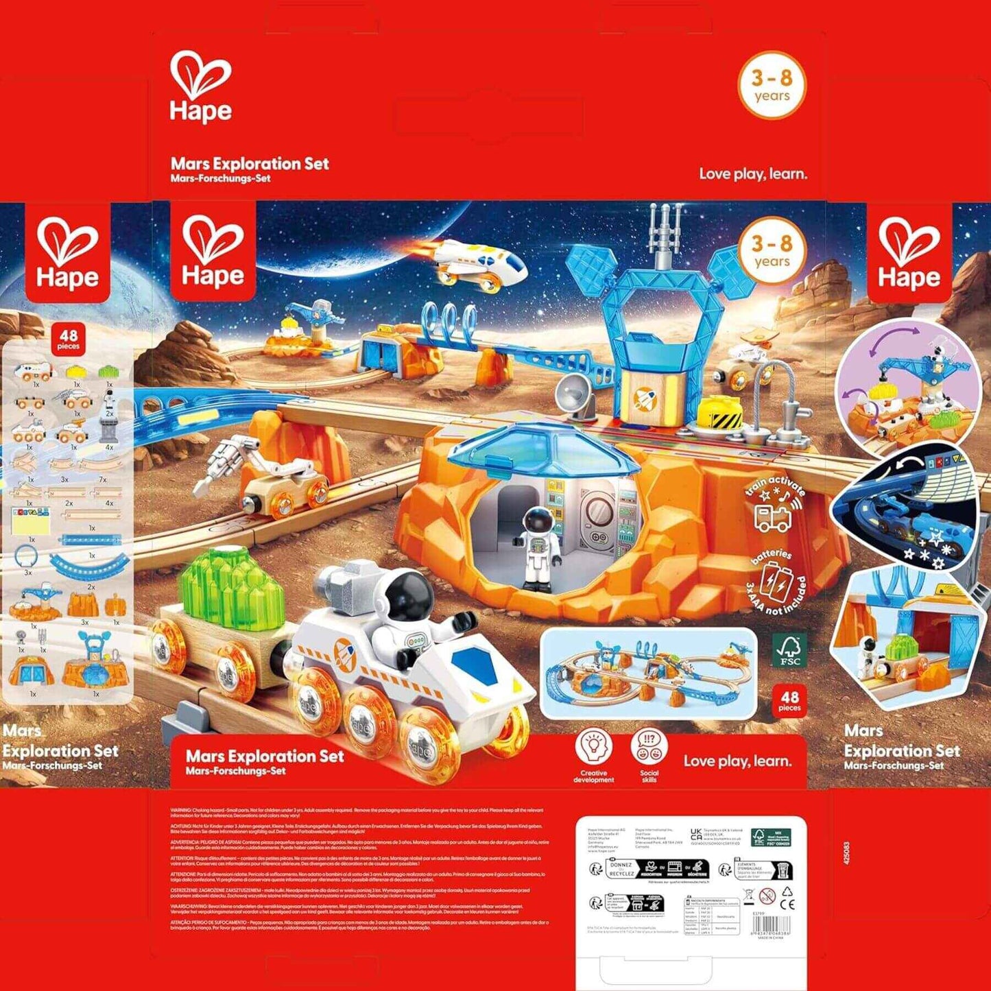 Hape Mars Exploration Set