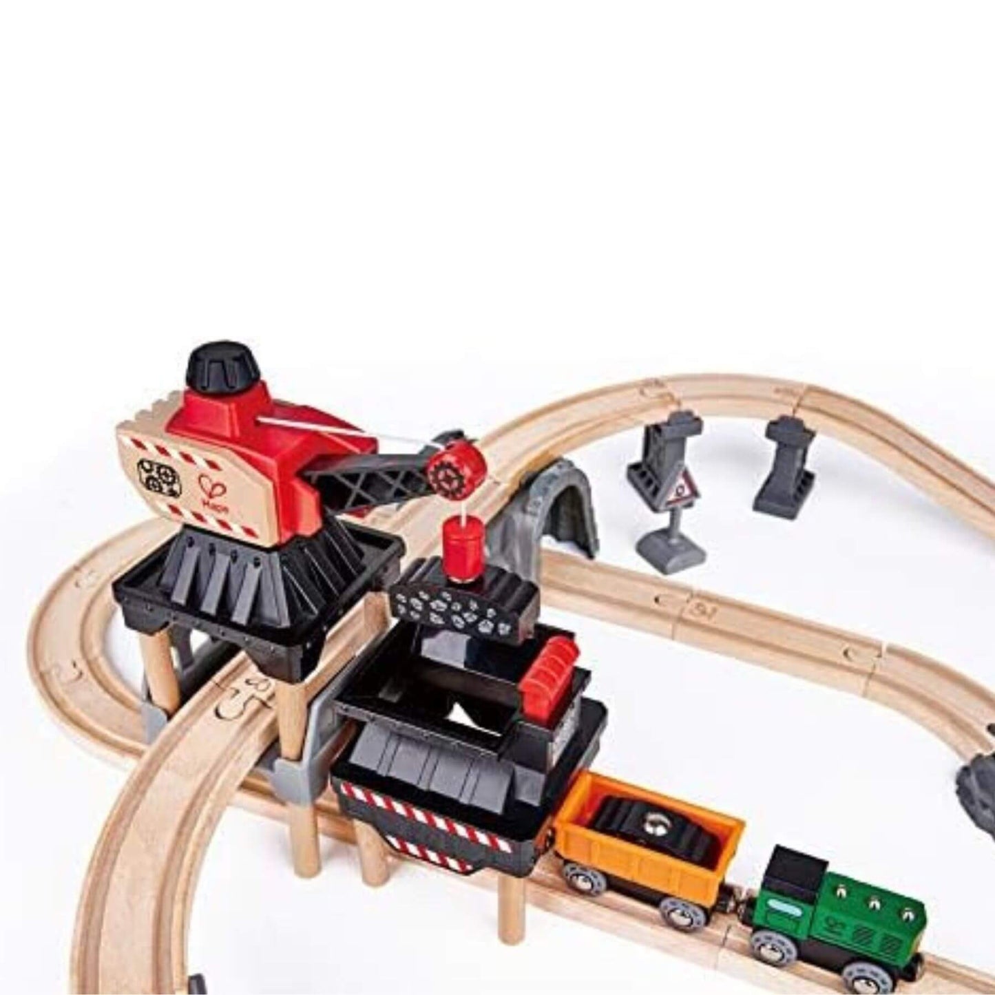 Detail of Hape Mining Loader Set