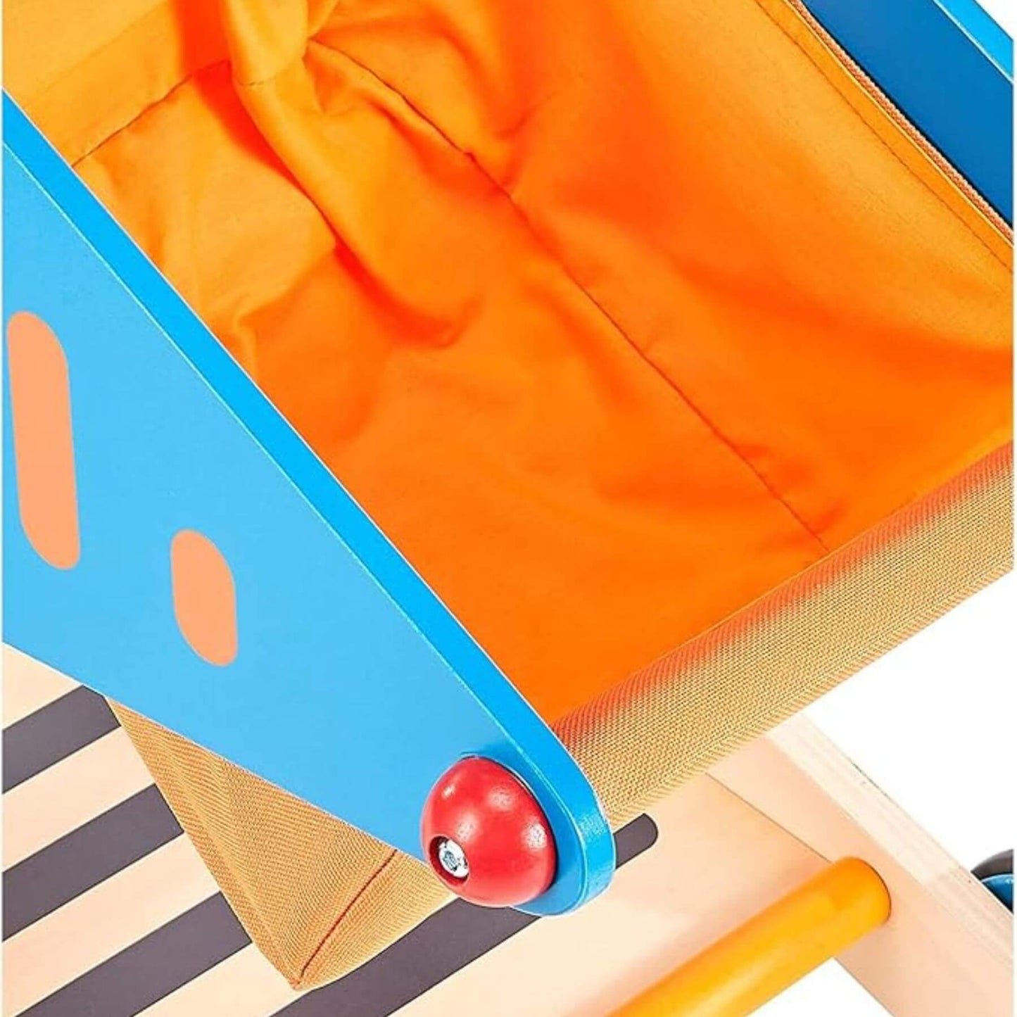 Close-up of Hape Shopping Cart
