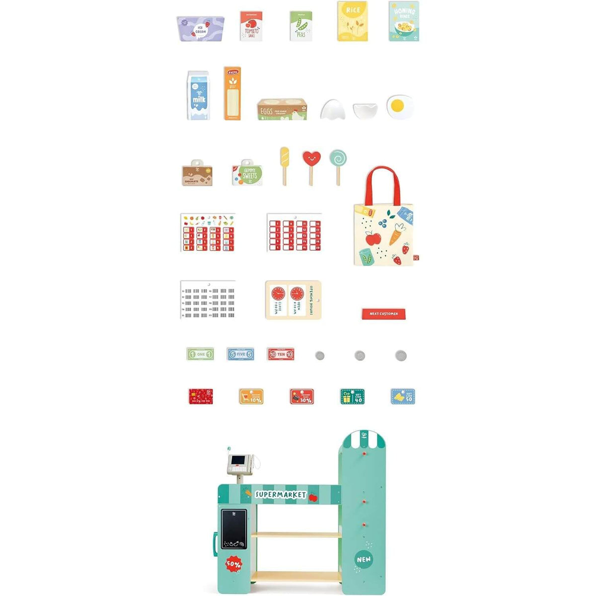 Hape Smart & Wooden Supermarket