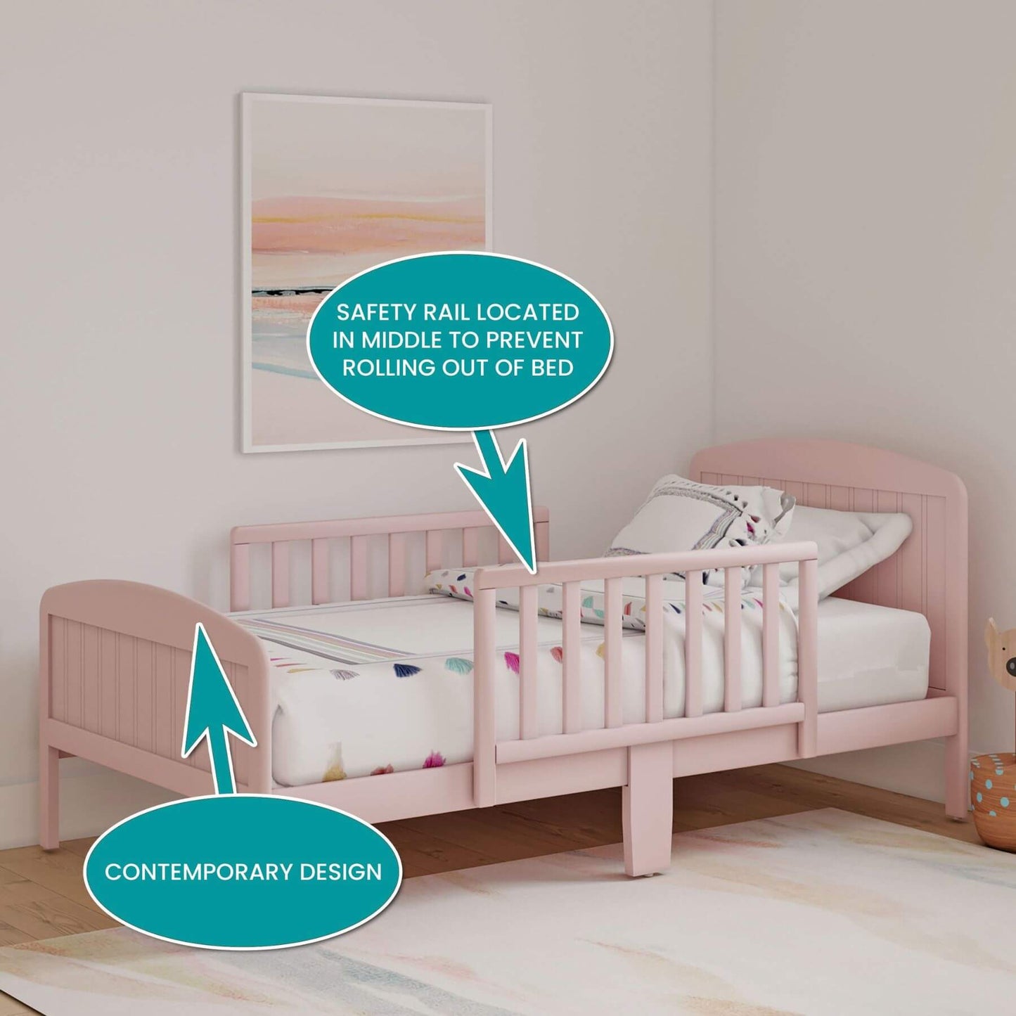 Busy Kids Furniture Harrisburg Toddler Bed Clay