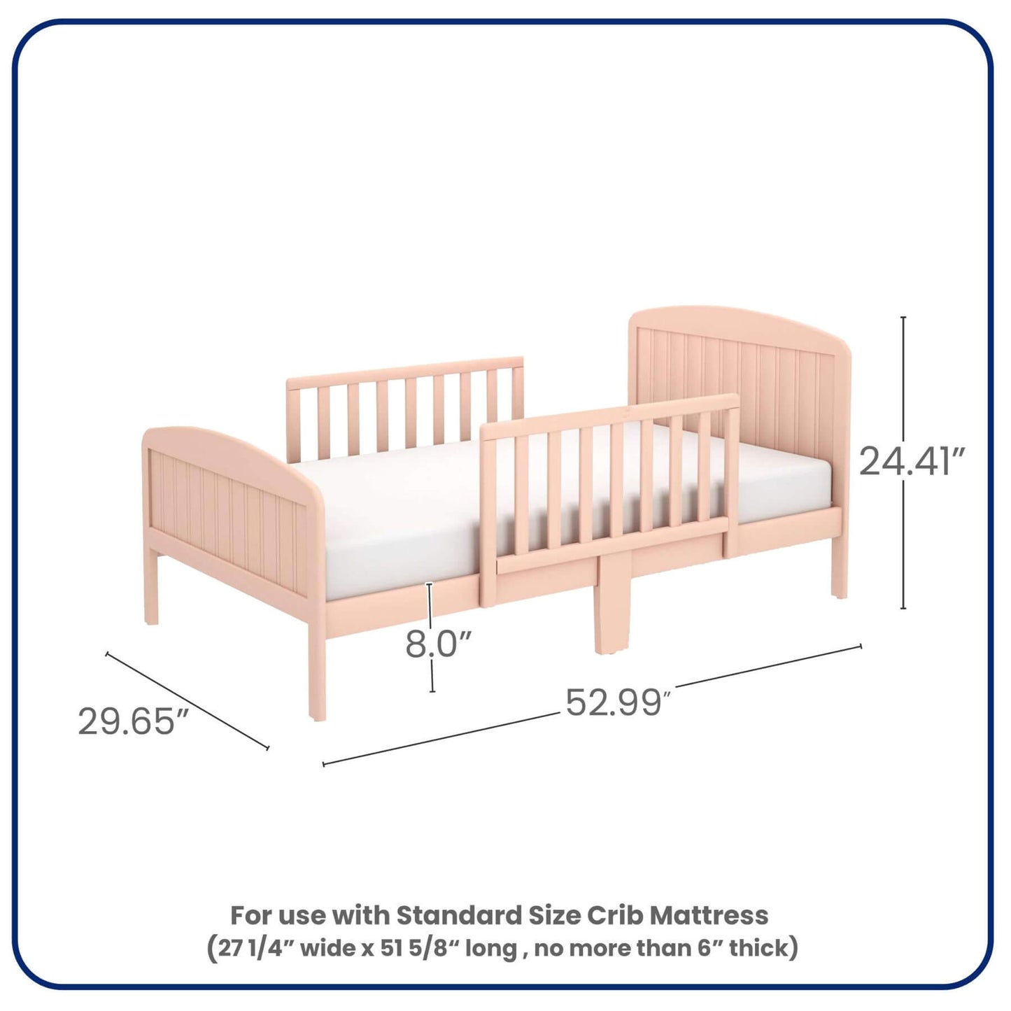 Busy Kids Furniture Harrisburg Toddler Bed Clay