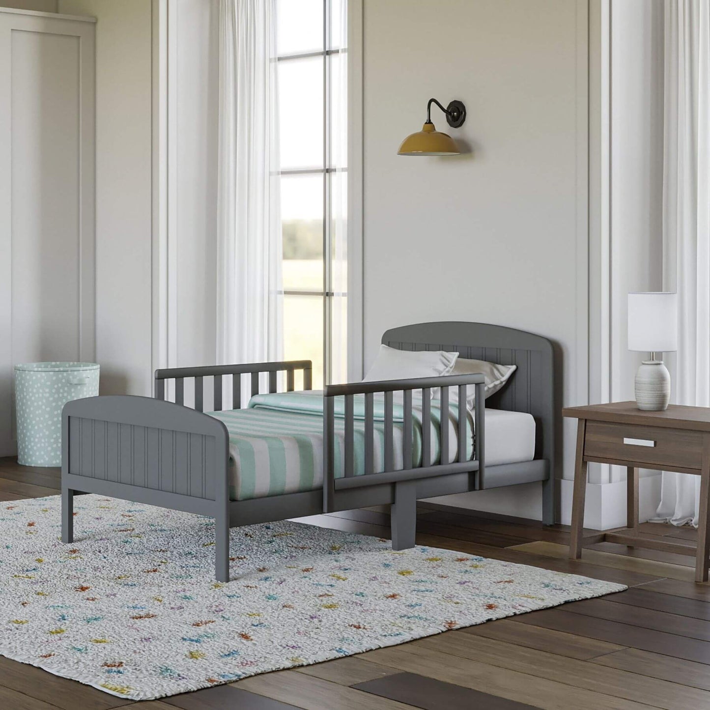 Busy Kids Furniture Harrisburg Toddler Bed Grey