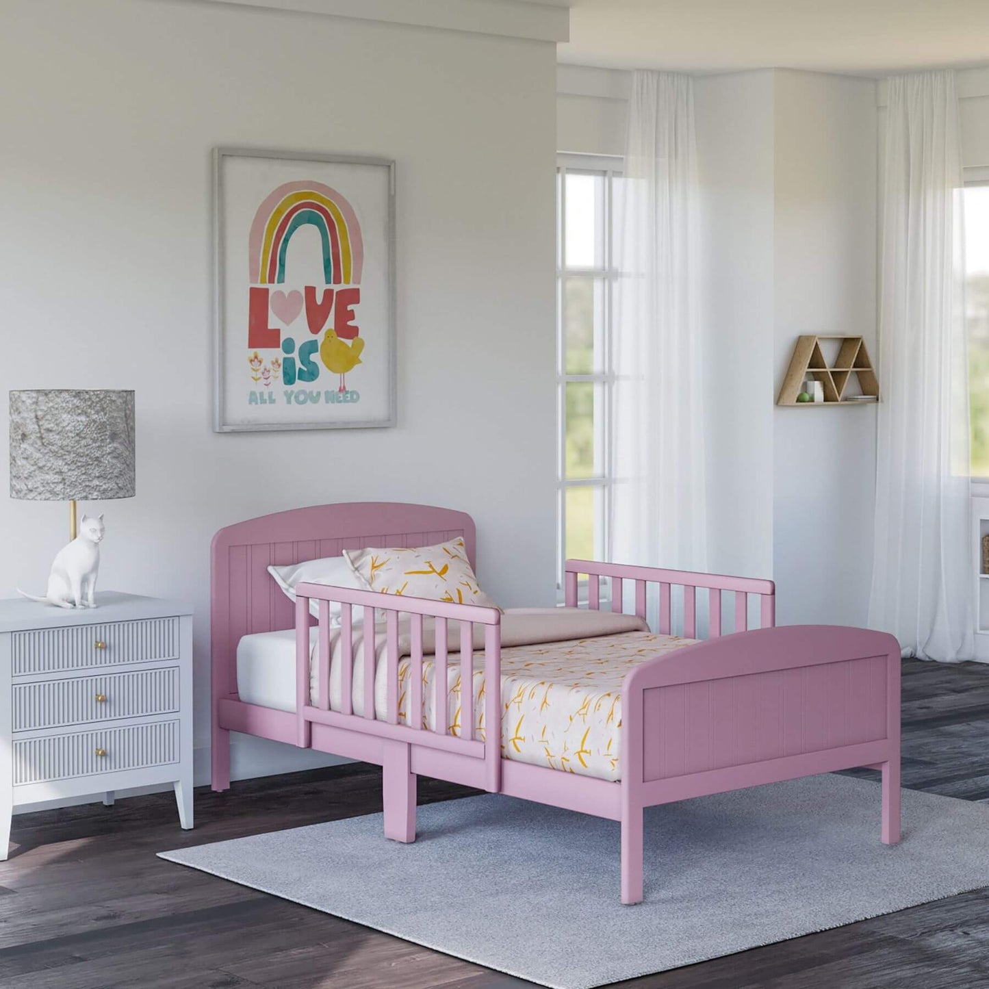 Busy Kids Furniture Harrisburg Toddler Bed Pink