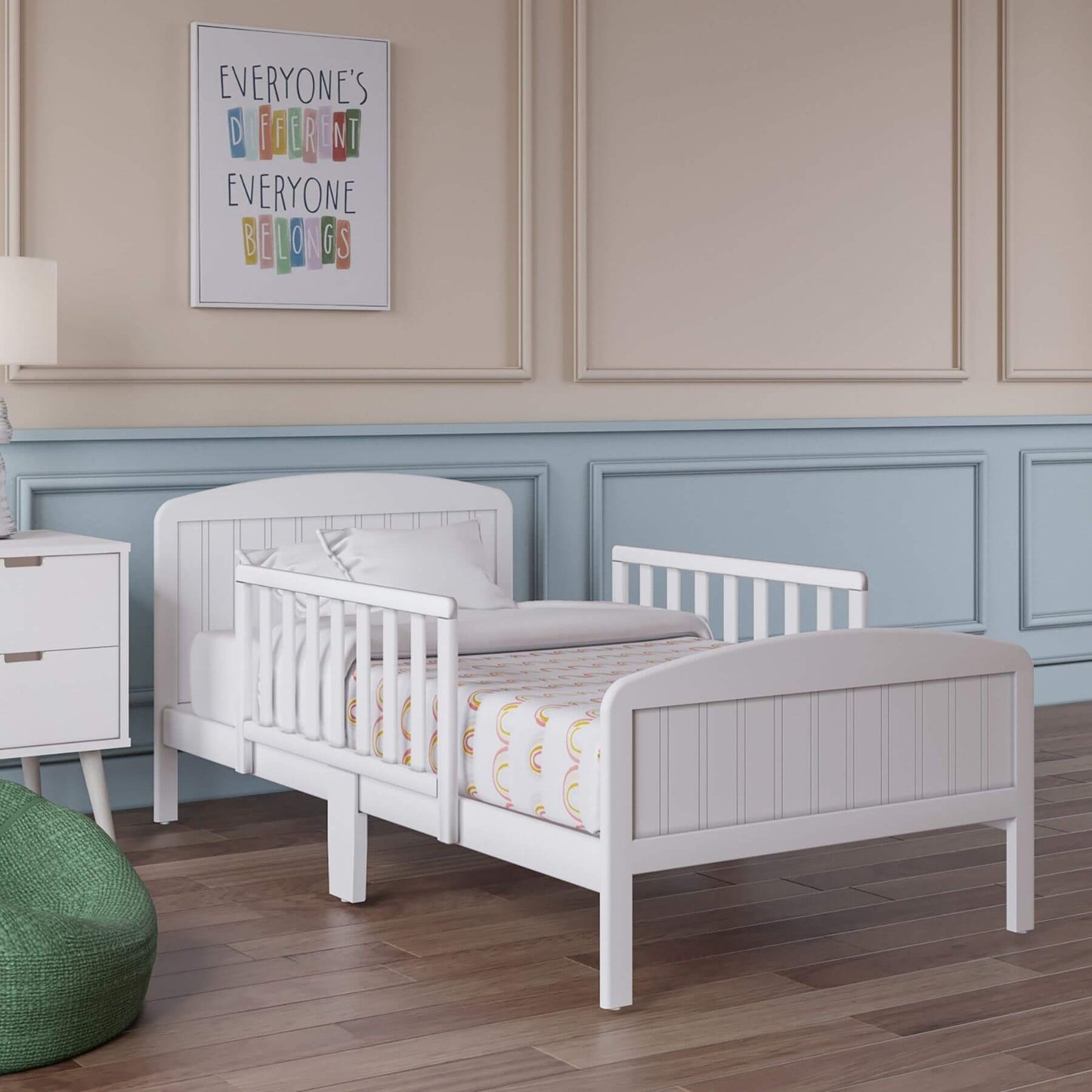 Busy Kids Furniture Harrisburg Toddler Bed White