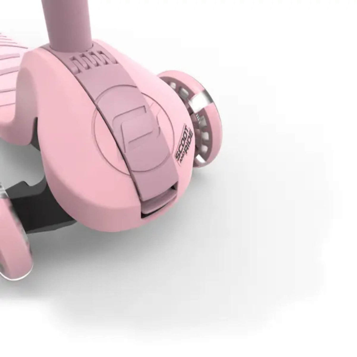 Close-up of Highwaykick 3S Kids Scooter Rose