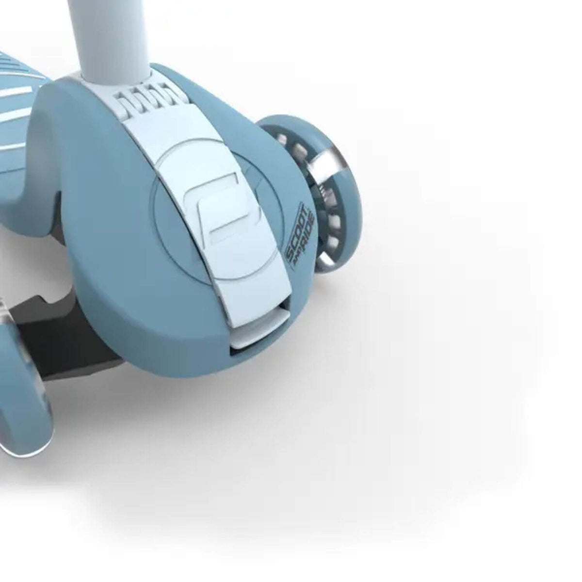 Close-up of Highwaykick 3S Kids Scooter – Steel