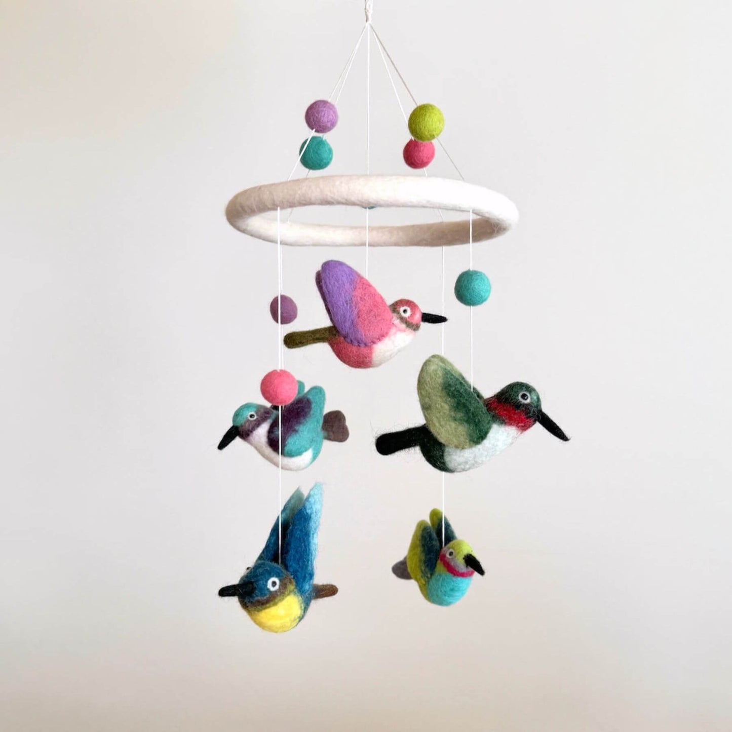 Ganapati Crafts Co. Hummingbird Baby Mobile