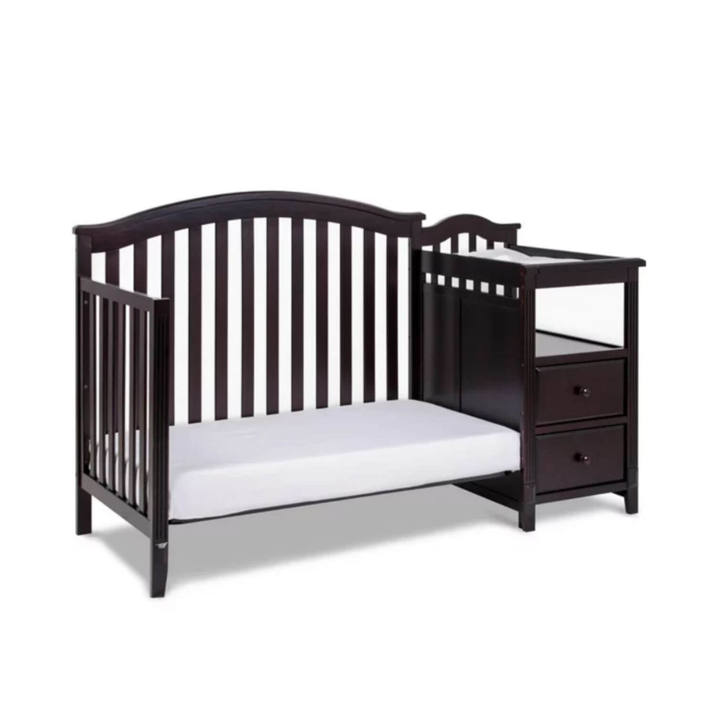 AFG Kali 4-in-1 Crib and Changer Combo Espresso