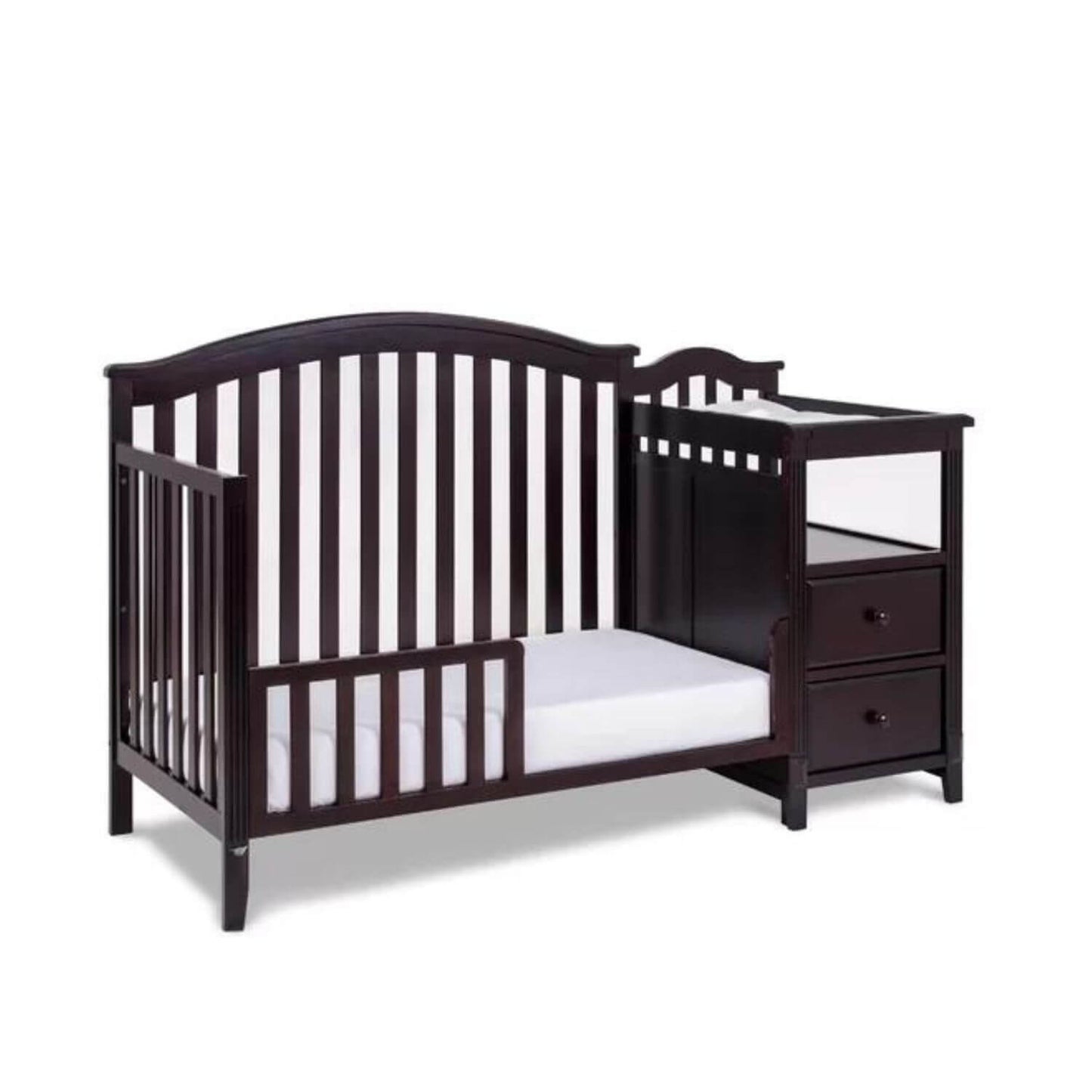 AFG Kali 4-in-1 Crib and Changer Combo Espresso