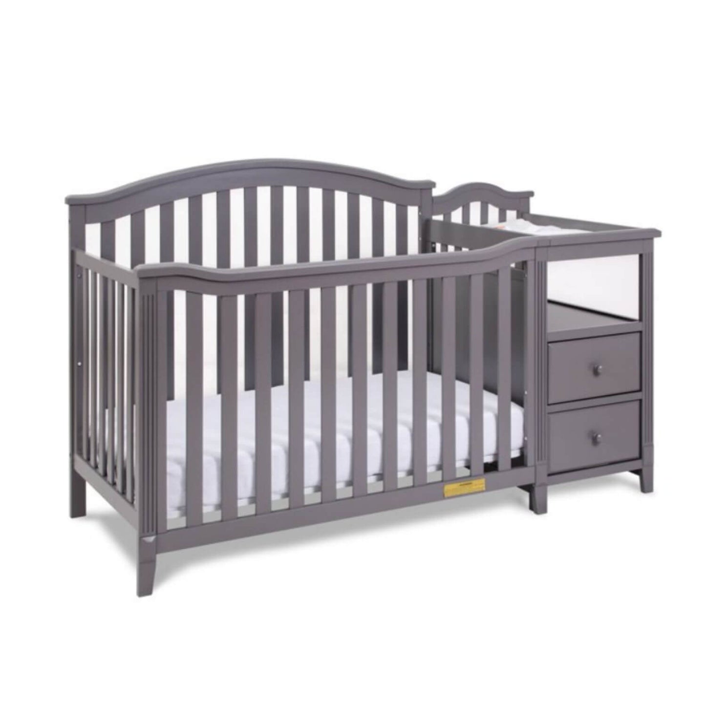 AFG Kali 4-in-1 Crib and Changer Combo Gray