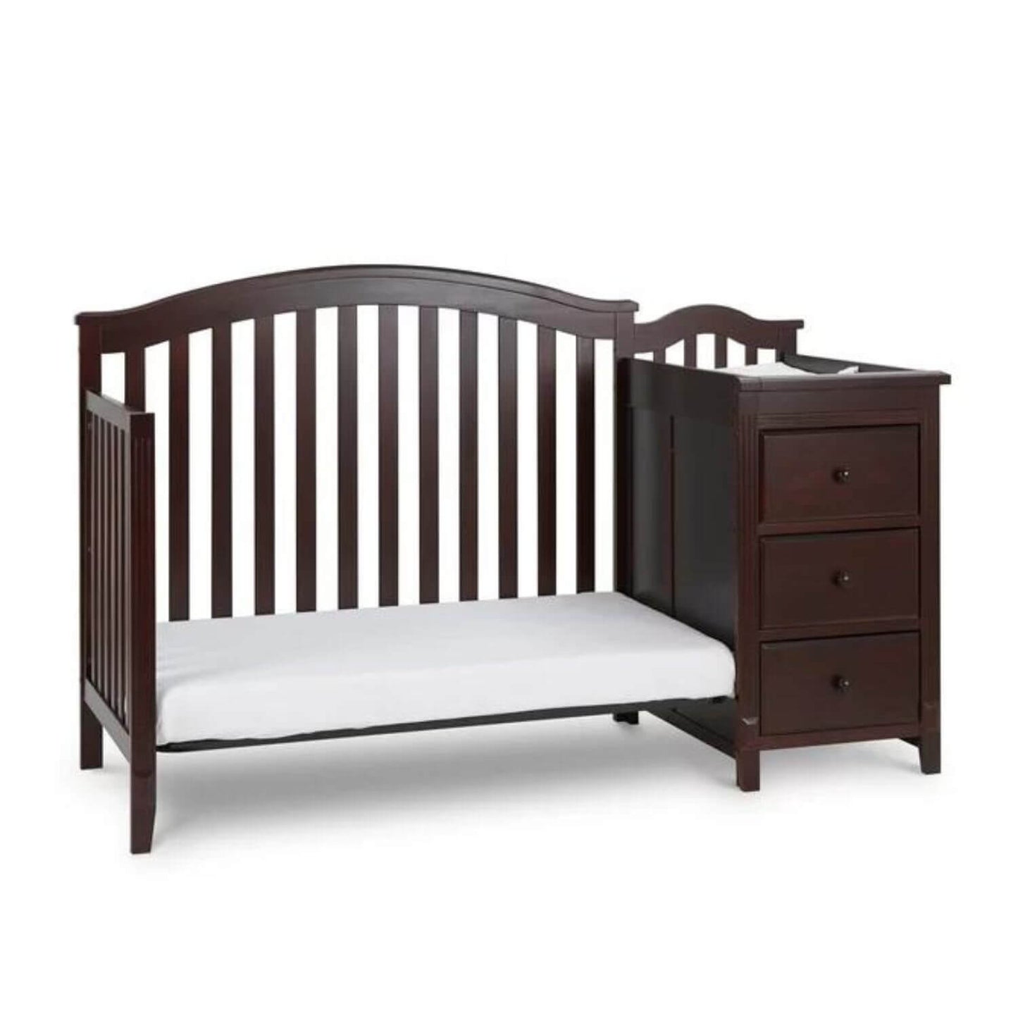 AFG Kali II 4-in-1 Convertible Crib and Changer Espresso