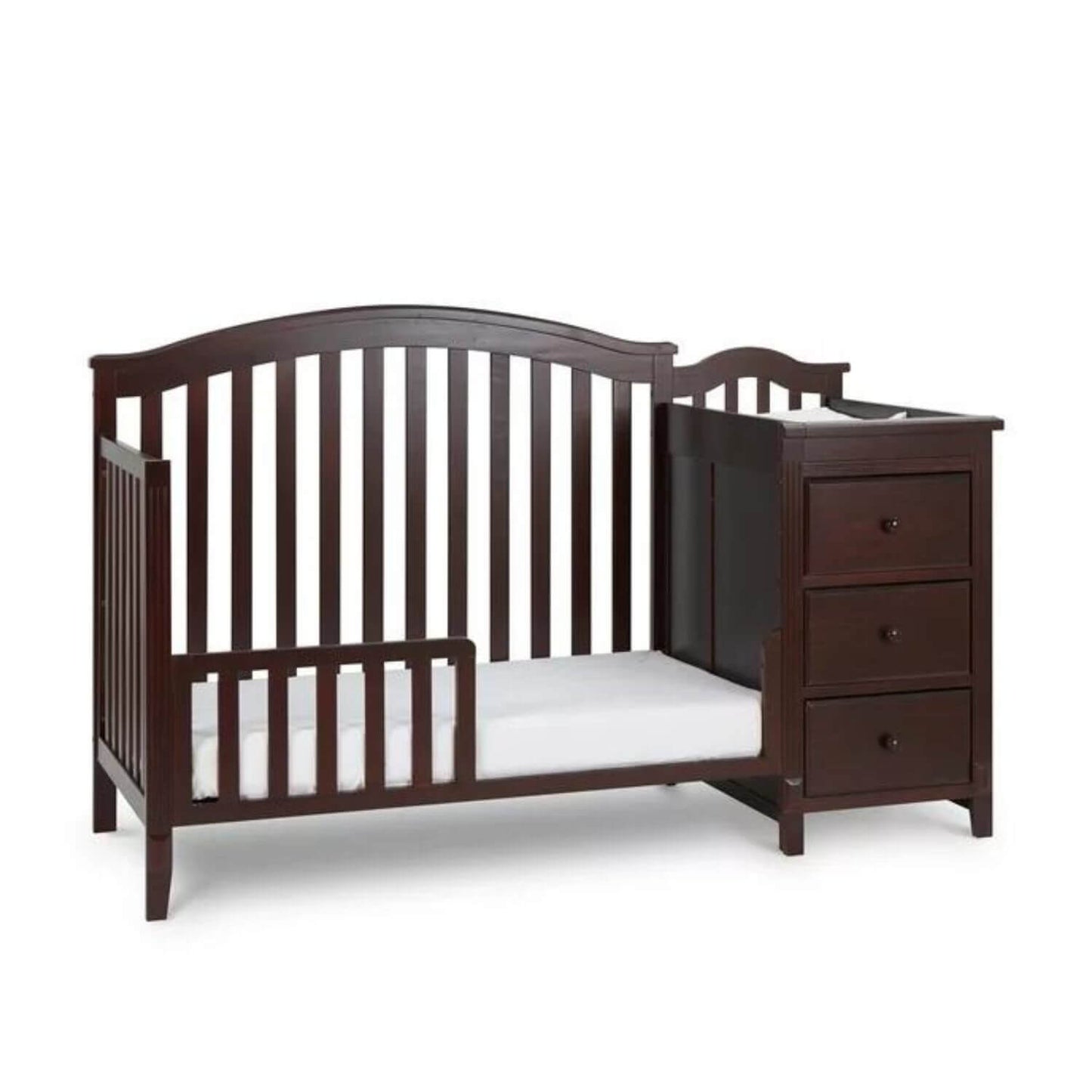 AFG Kali II 4-in-1 Convertible Crib and Changer Espresso