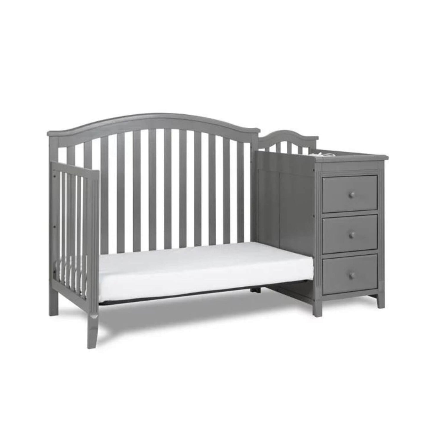 AFG Kali II 4-in-1 Convertible Crib and Changer Gray