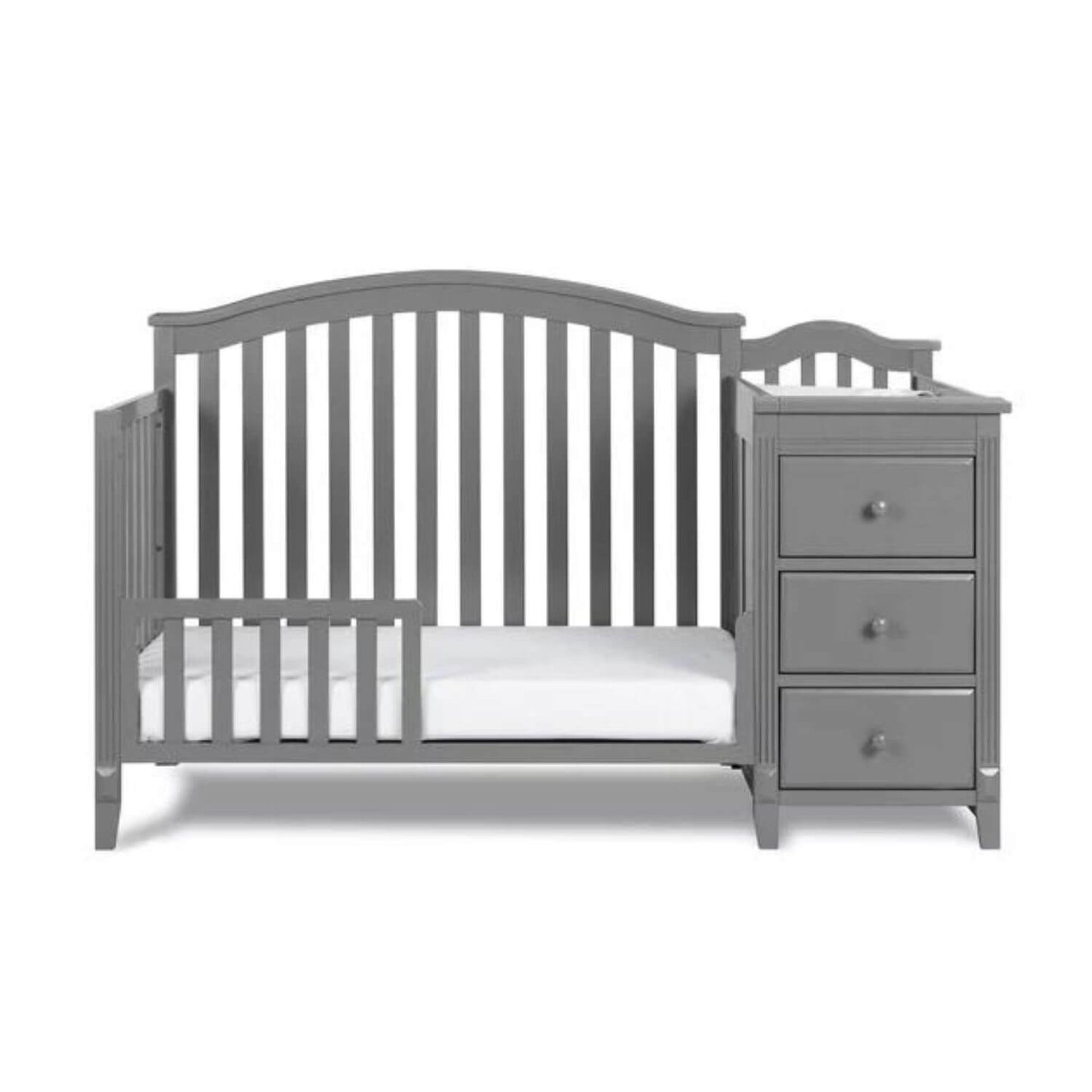 AFG Kali II 4-in-1 Convertible Crib and Changer Gray