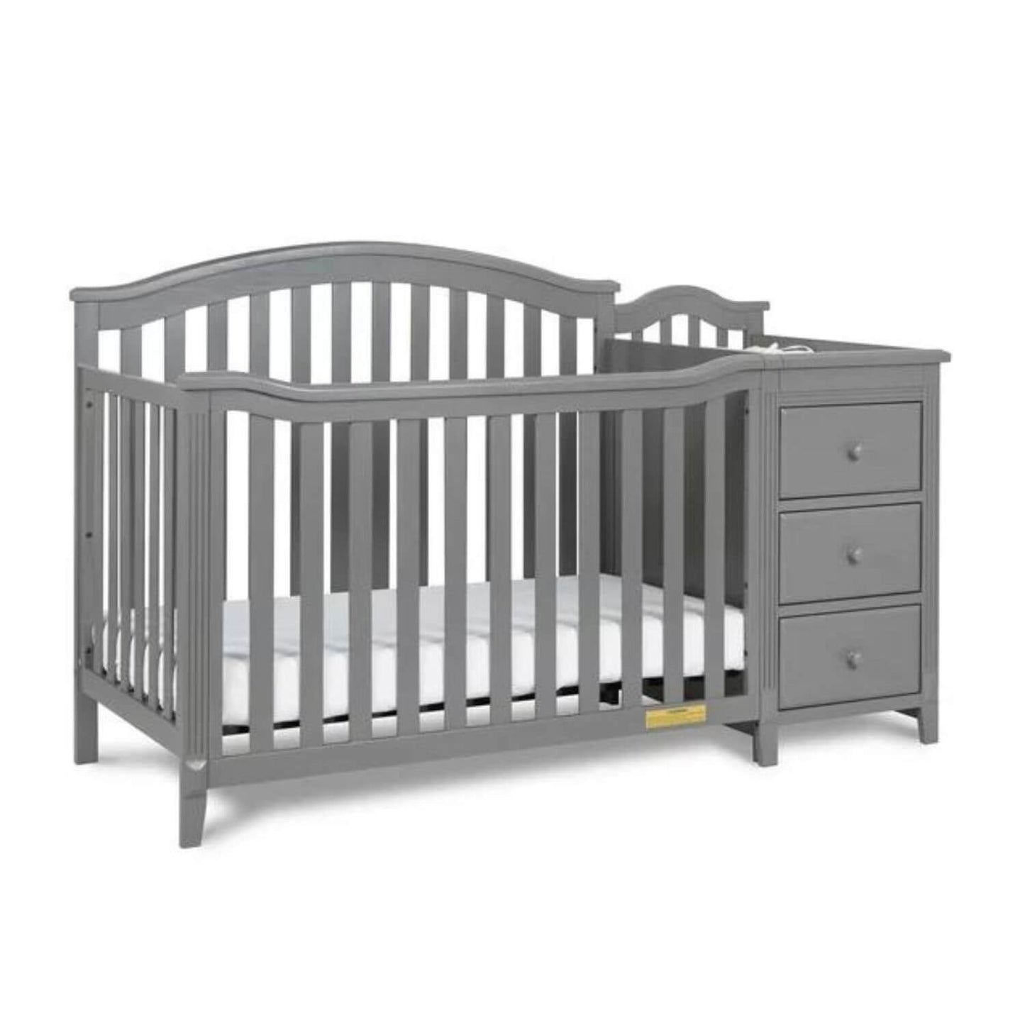 AFG Kali II 4-in-1 Convertible Crib and Changer Gray