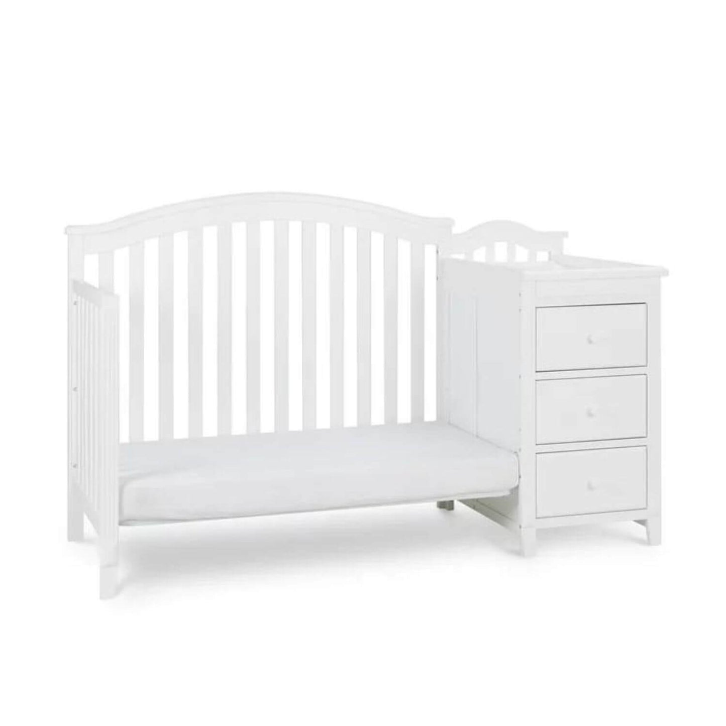AFG Kali II 4-in-1 Convertible Crib and Changer White