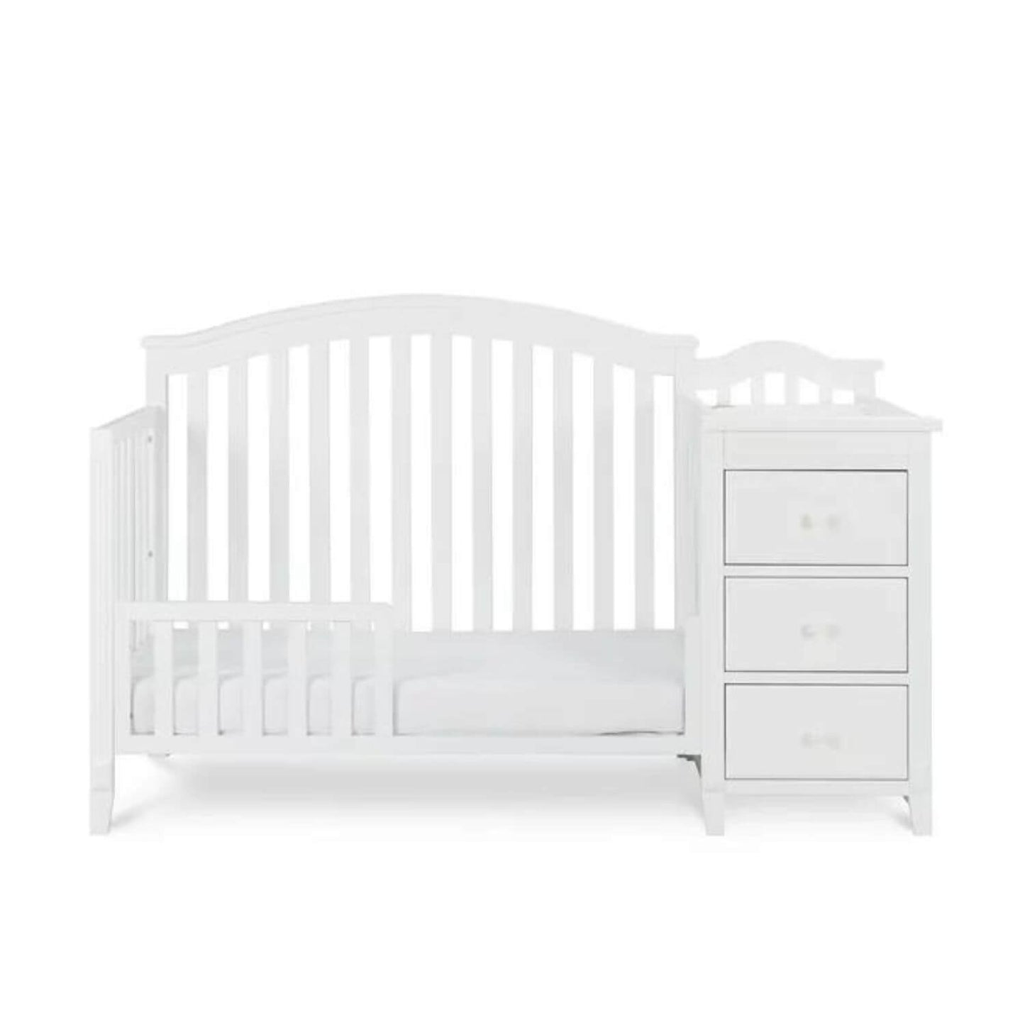 AFG Kali II 4-in-1 Convertible Crib and Changer White