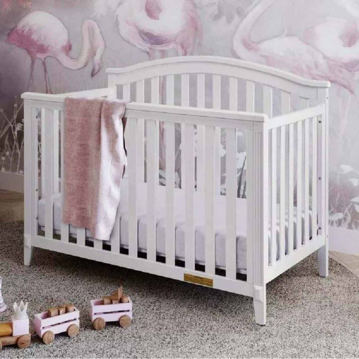 AFG Kali II 4-in-1 Convertible Crib White