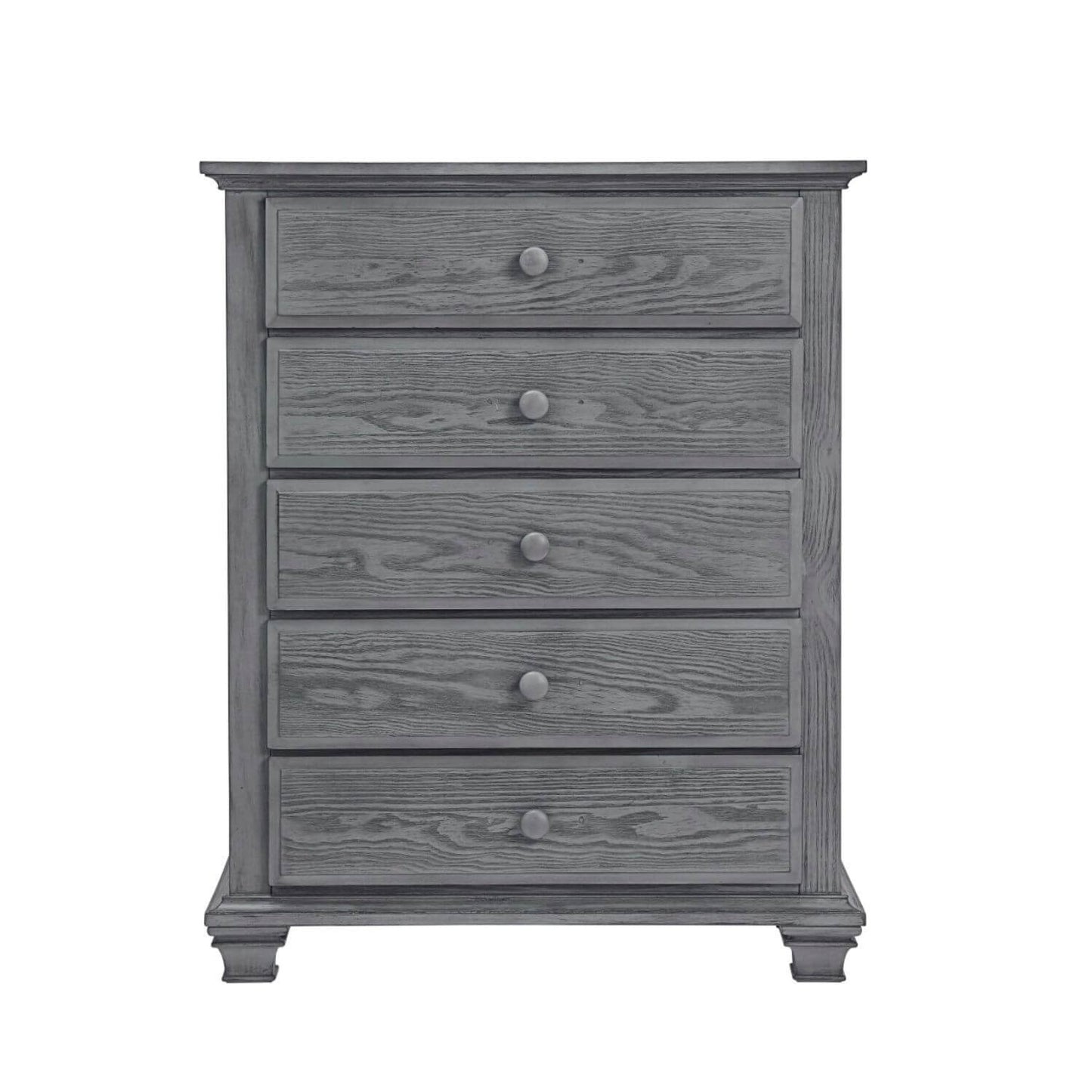 Oxford Baby Kenilworth 5-Drawer Chest | Graphite Gray