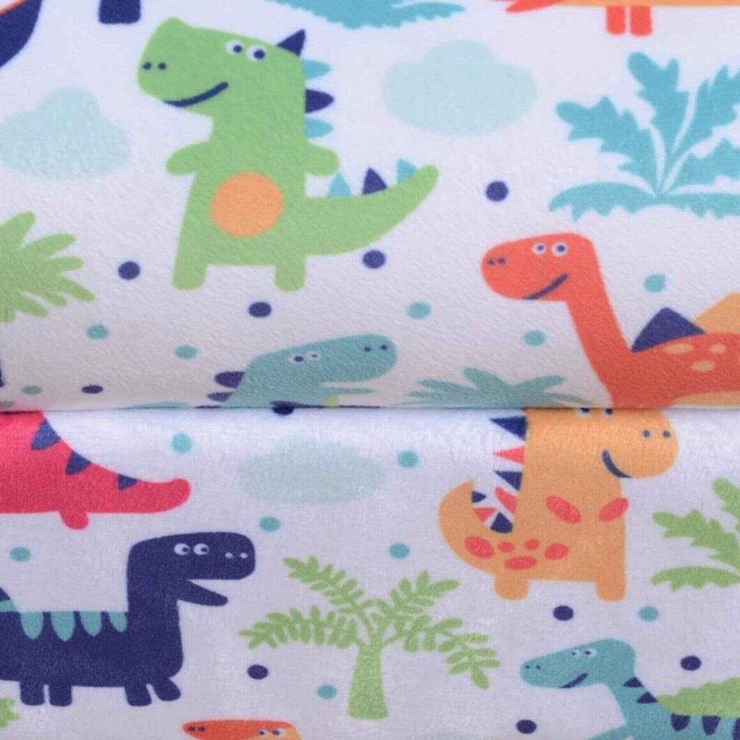 Detail of Qaba Kid's Armchair with Dinosaur Design and Thick Padding, Multi-Colored