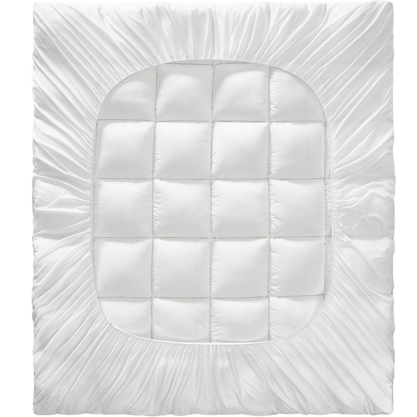 KUB Cooling Mattress Topper White
