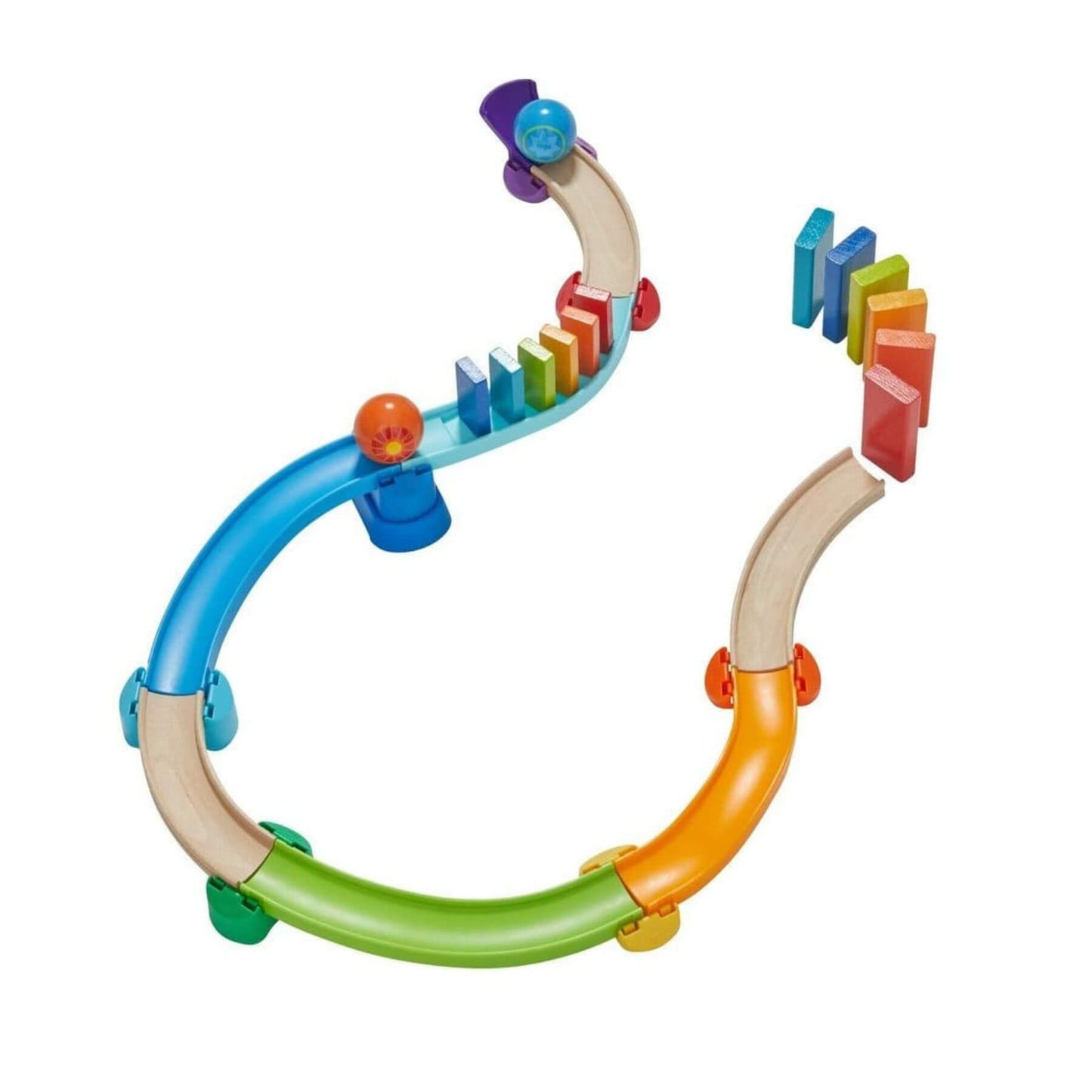 HABA USA Kullerbu Kringel Domino Play Track Starter Set