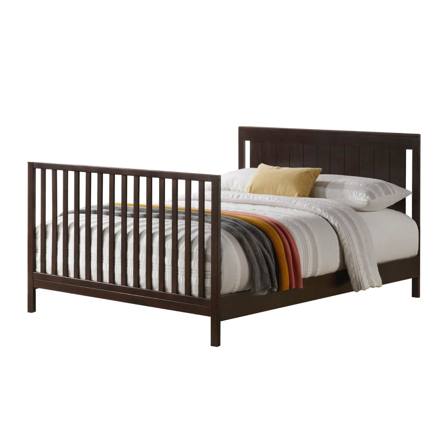 Oxford Baby Lazio 4-in-1 Convertible Crib | Espresso