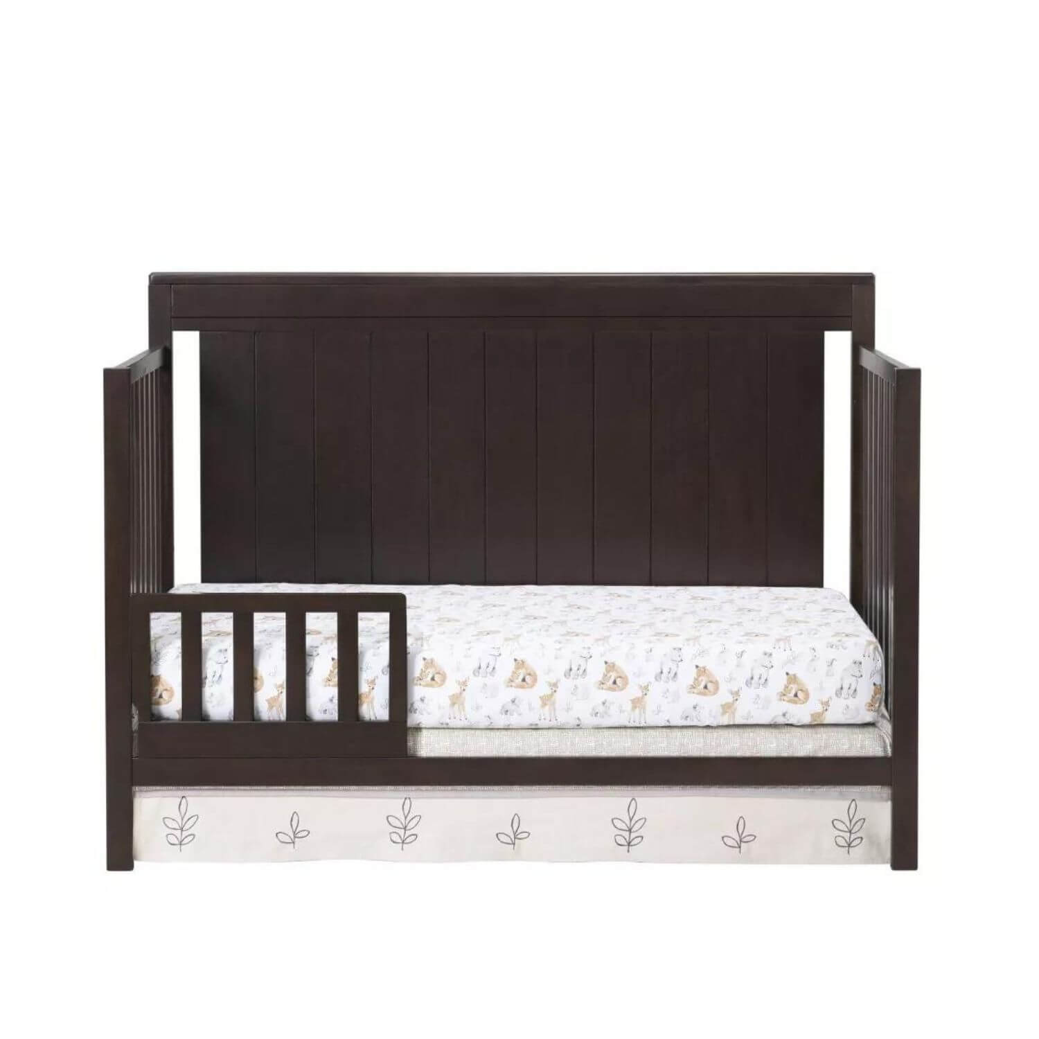 Oxford Baby Lazio 4-in-1 Convertible Crib | Espresso