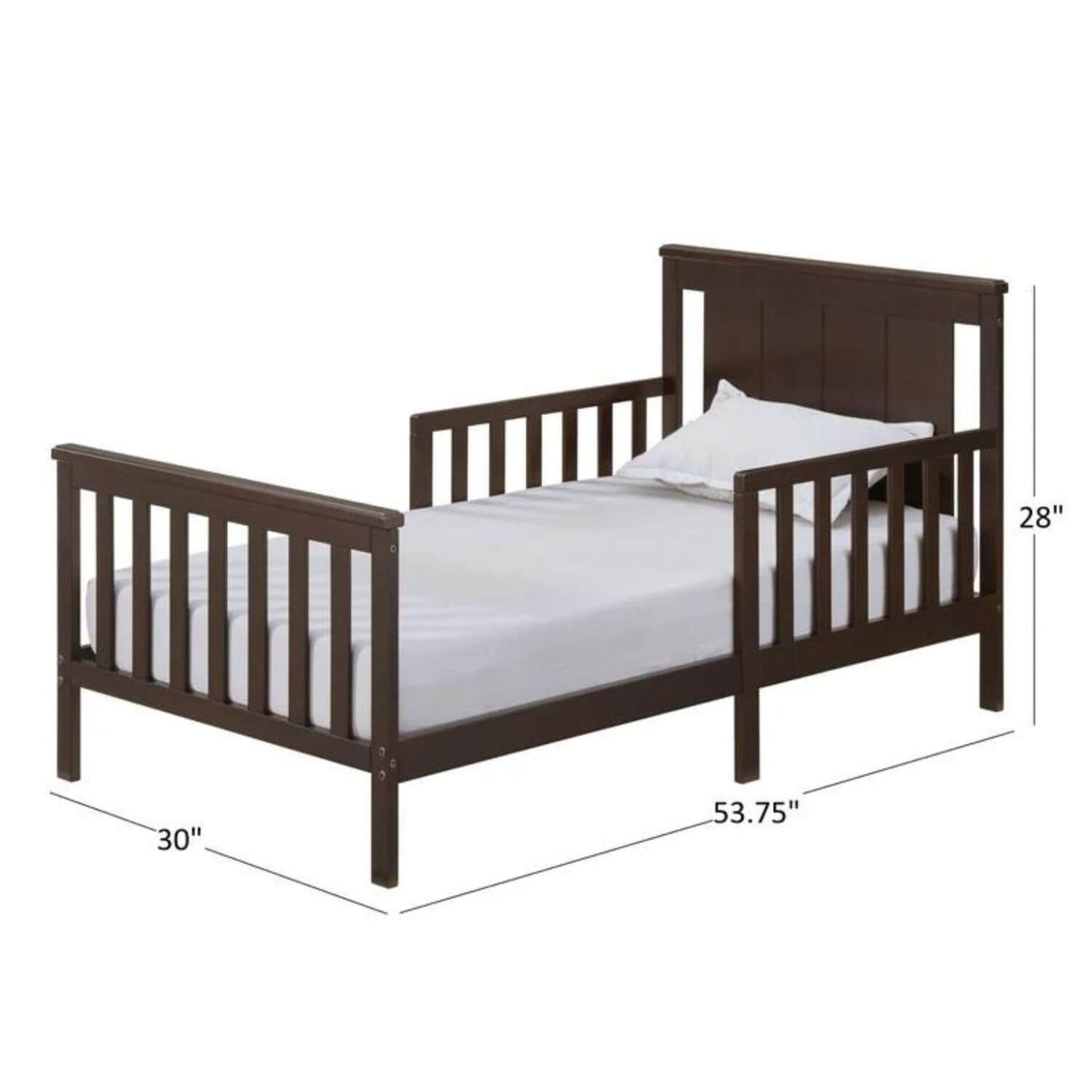 Soho Baby Lazio Toddler Bed | Espresso
