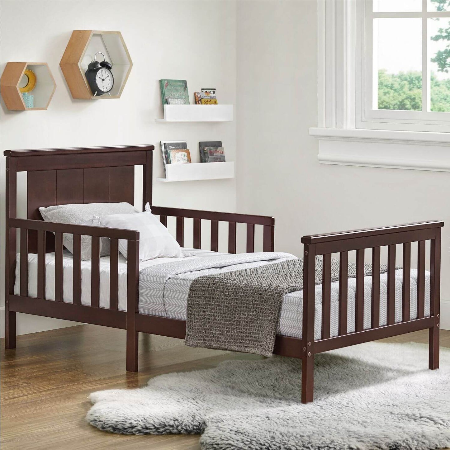 Soho Baby Lazio Toddler Bed | Espresso