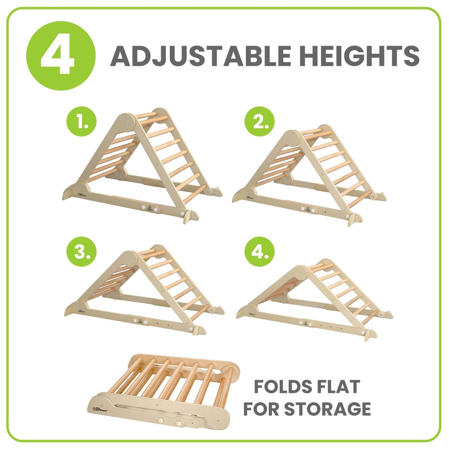 Little Partners Learn 'N Climb Triangle Natural