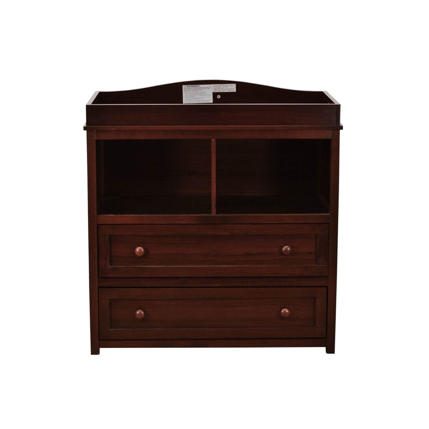 AFG Leila I 2-Drawer Changing Table Espresso