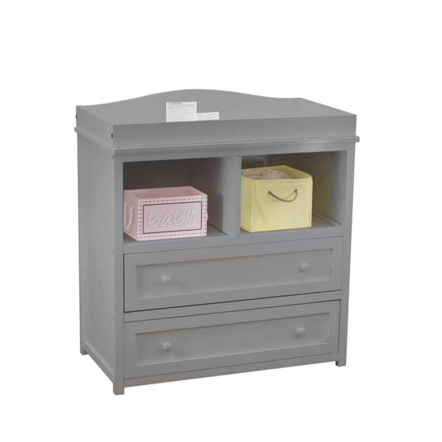 AFG Leila I 2-Drawer Changing Table Gray