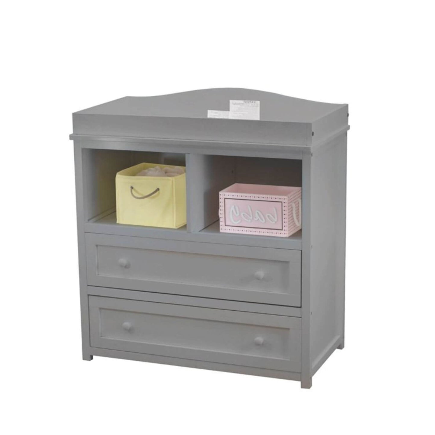 AFG Leila I 2-Drawer Changing Table Gray