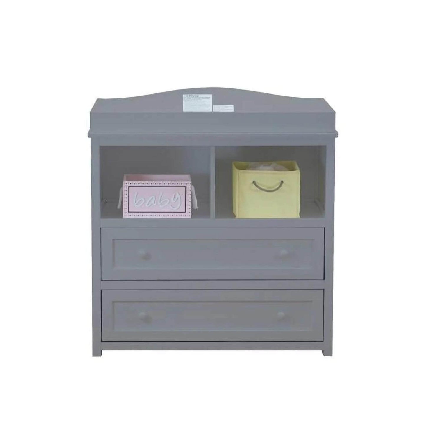 AFG Leila I 2-Drawer Changing Table Gray