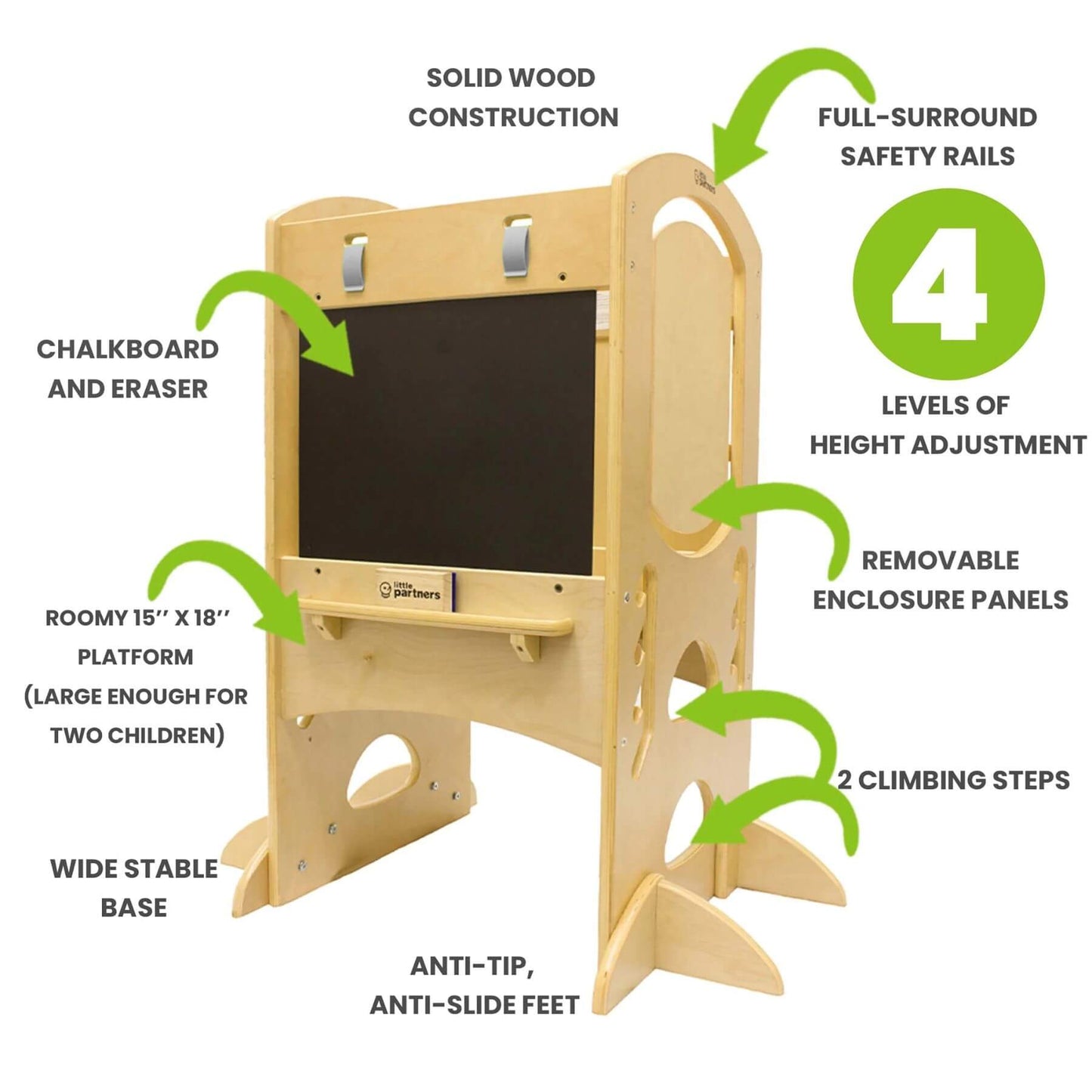Little Partners Limited Edition Learning Tower Natural