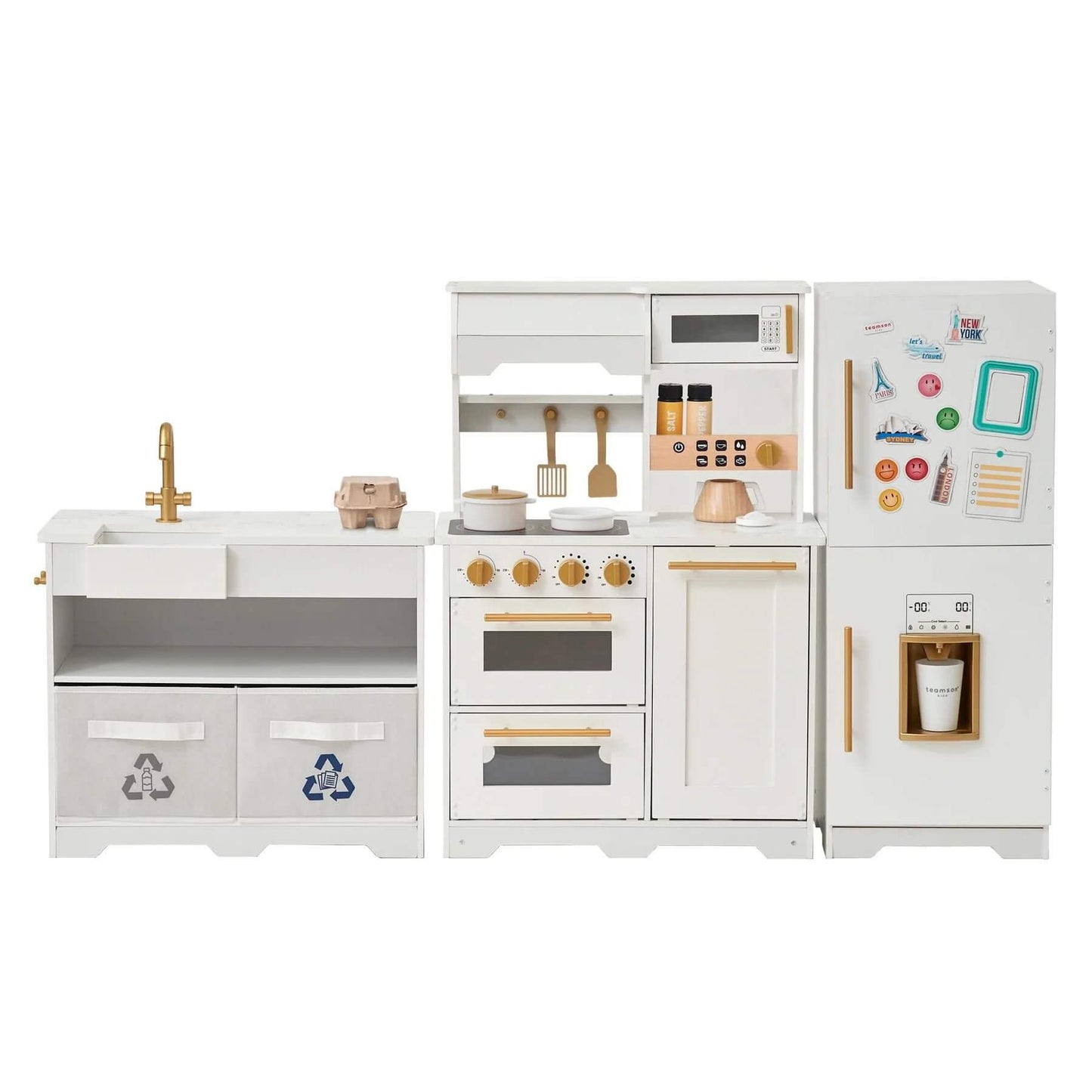 Teamson Kids Little Chef Atlanta Large Modular Play Kitchen