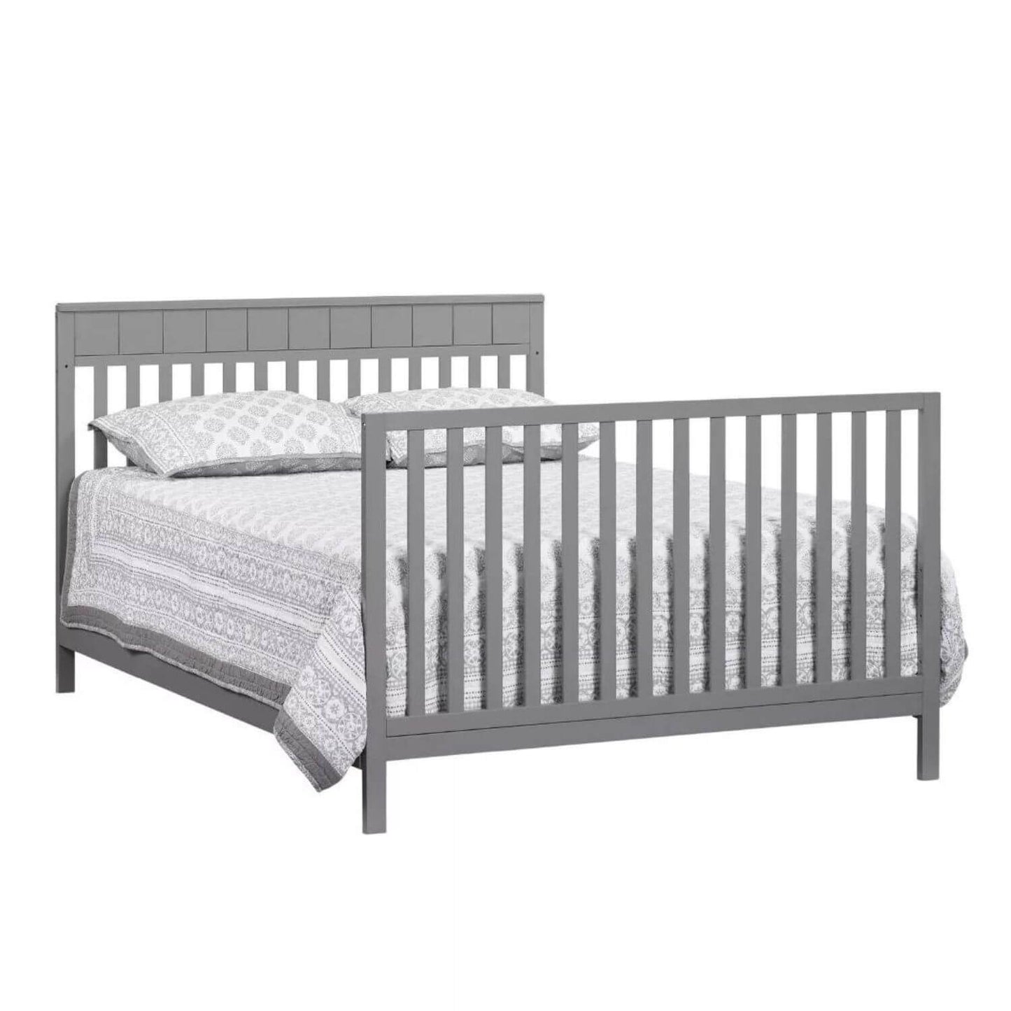 Oxford Baby Logan 4-in-1 Convertible Crib | Dove Gray