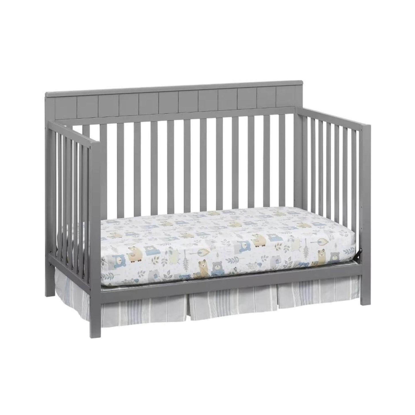 Oxford Baby Logan 4-in-1 Convertible Crib | Dove Gray