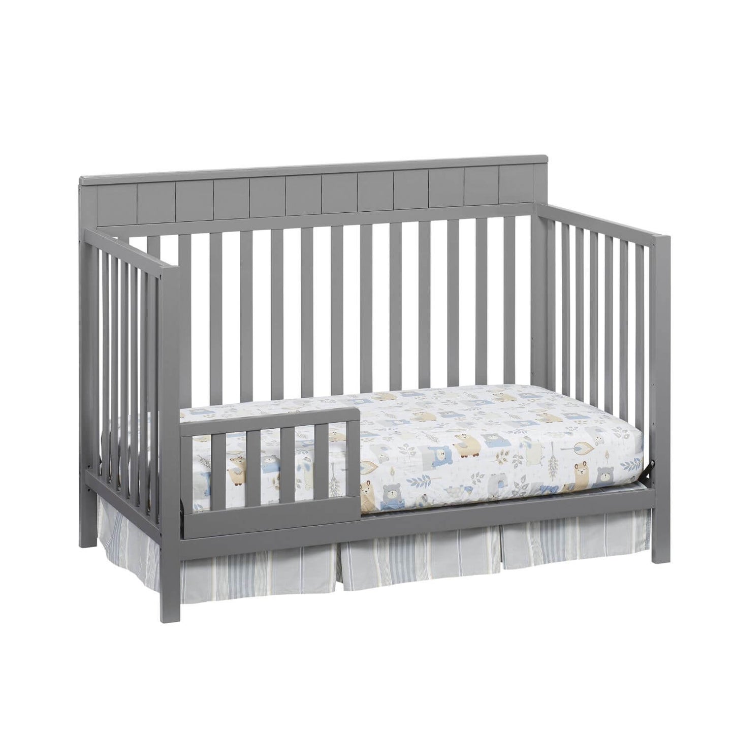 Oxford Baby Logan 4-in-1 Convertible Crib | Dove Gray