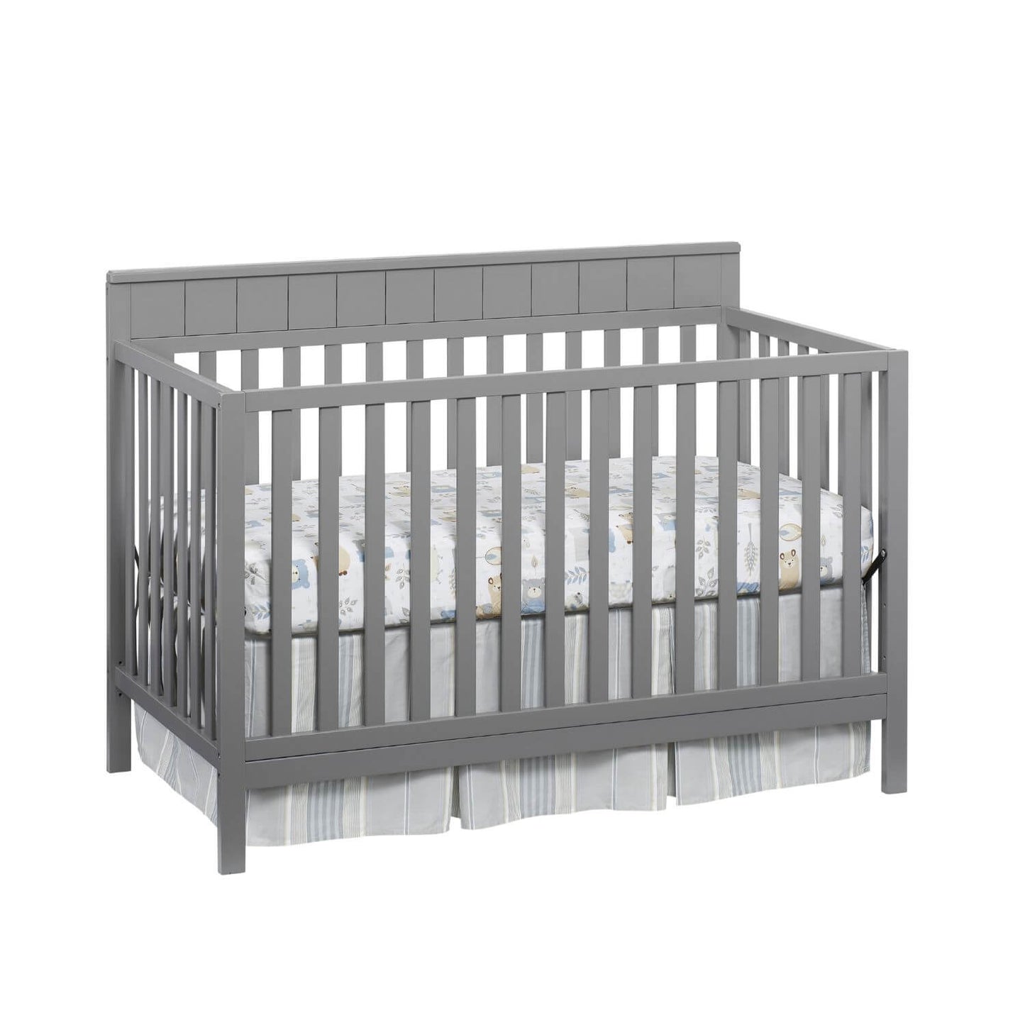 Oxford Baby Logan 4-in-1 Convertible Crib | Dove Gray