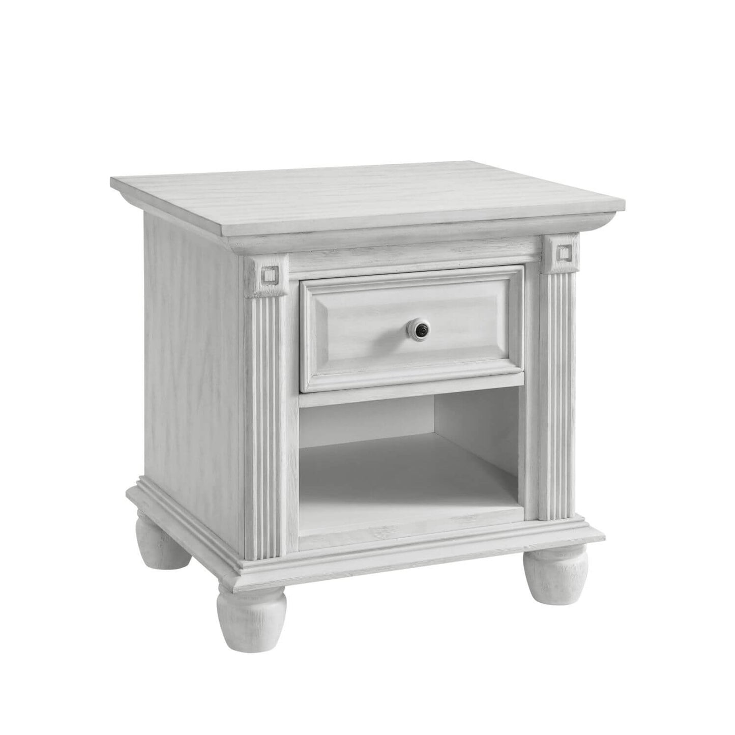Oxford Baby London Lane 1-Drawer Nightstand | Vintage White