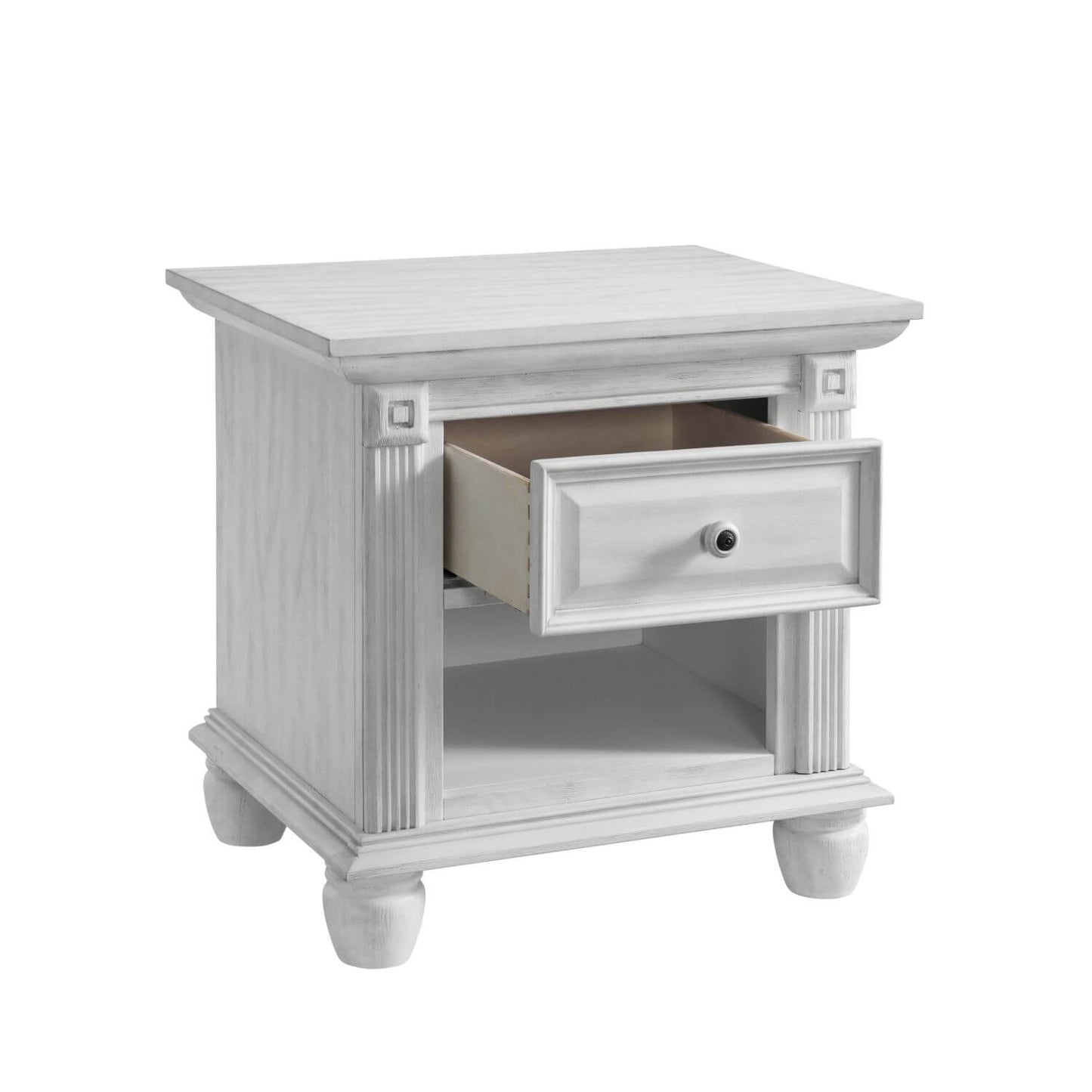 Oxford Baby London Lane 1-Drawer Nightstand | Vintage White