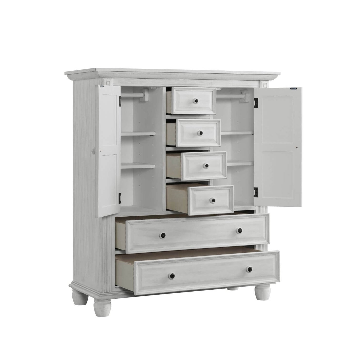 Oxford Baby London Lane 6 Drawer Chifferobe | Vintage White