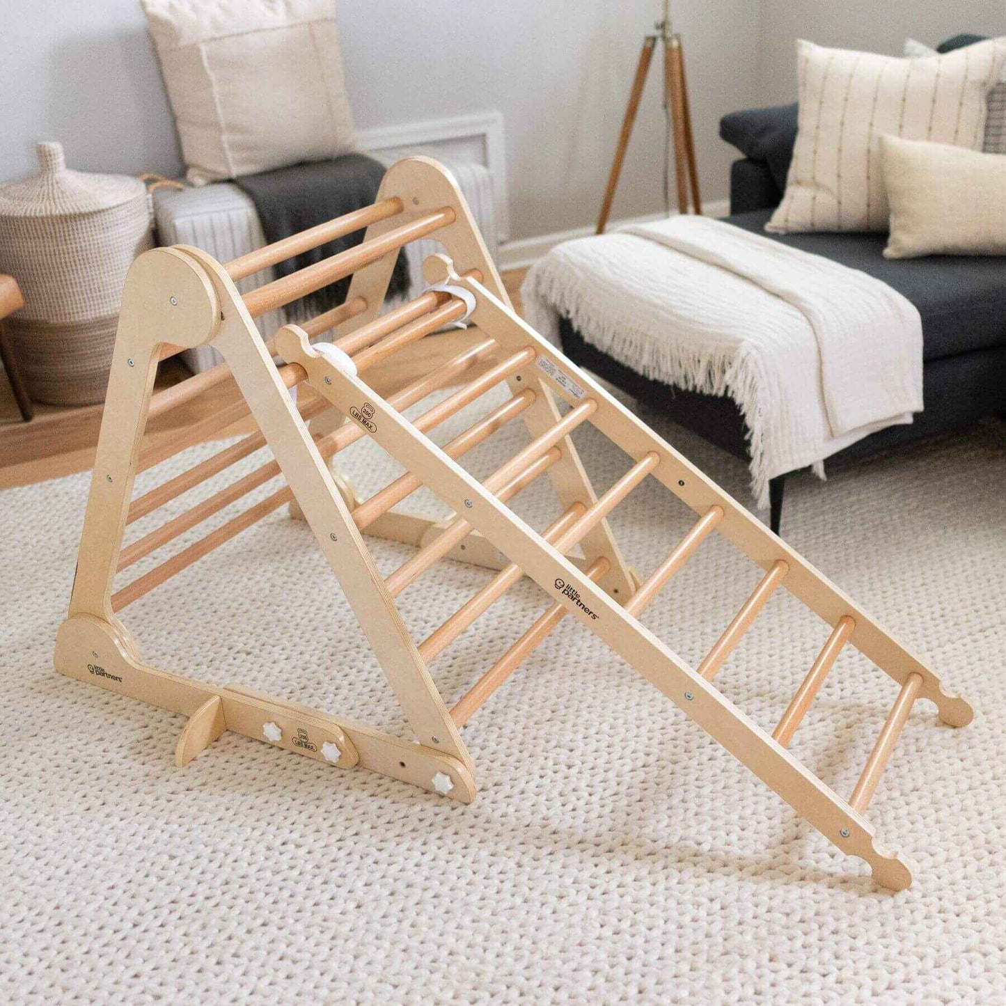 Little Partners Climbing Ladder Natural w/ Triangle